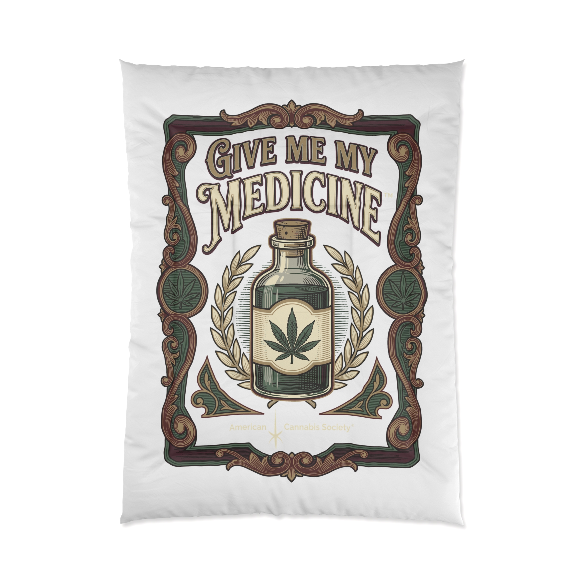 Give Me My Medicine™ Comforter – 68" × 92"