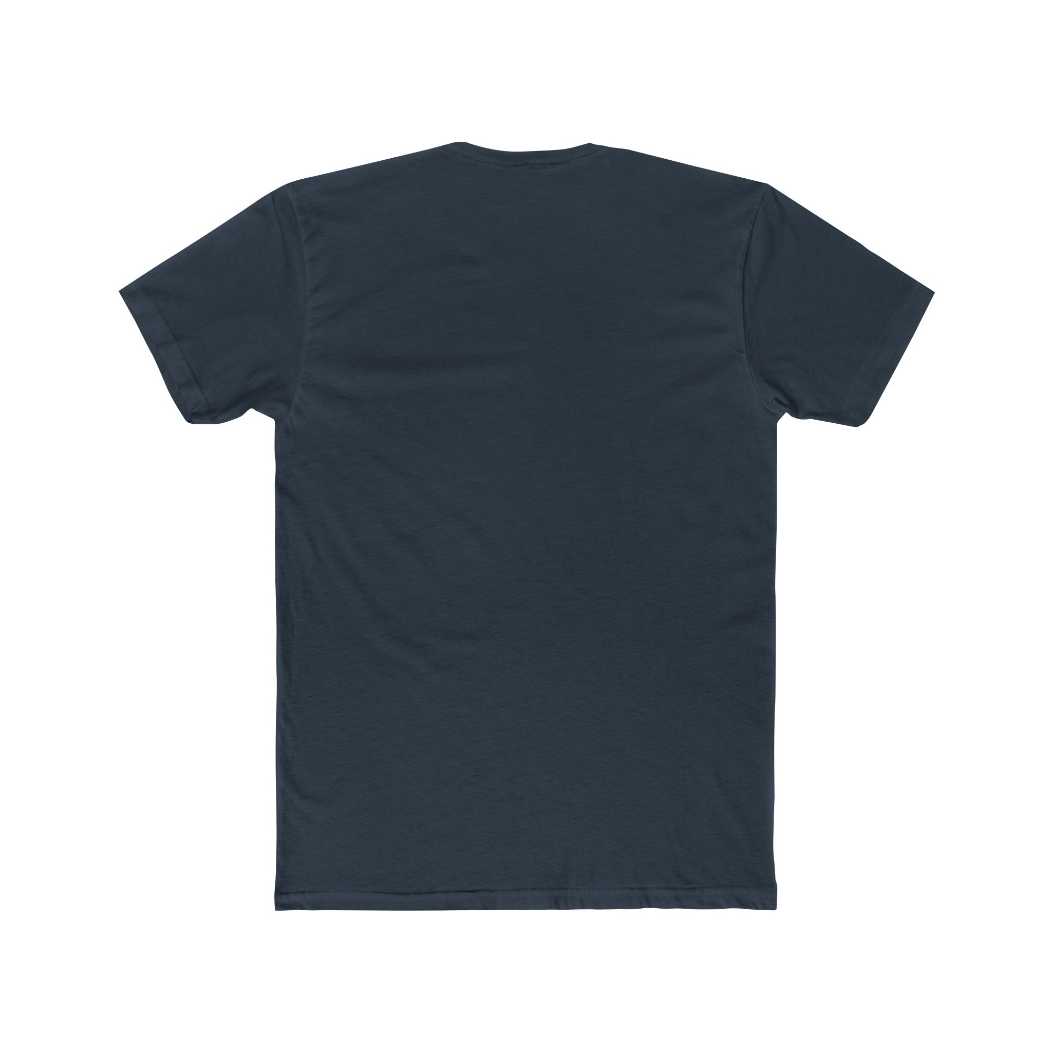 Give Me My Medicine™ Unisex Cotton Crew Tee – Solid Indigo, view 2