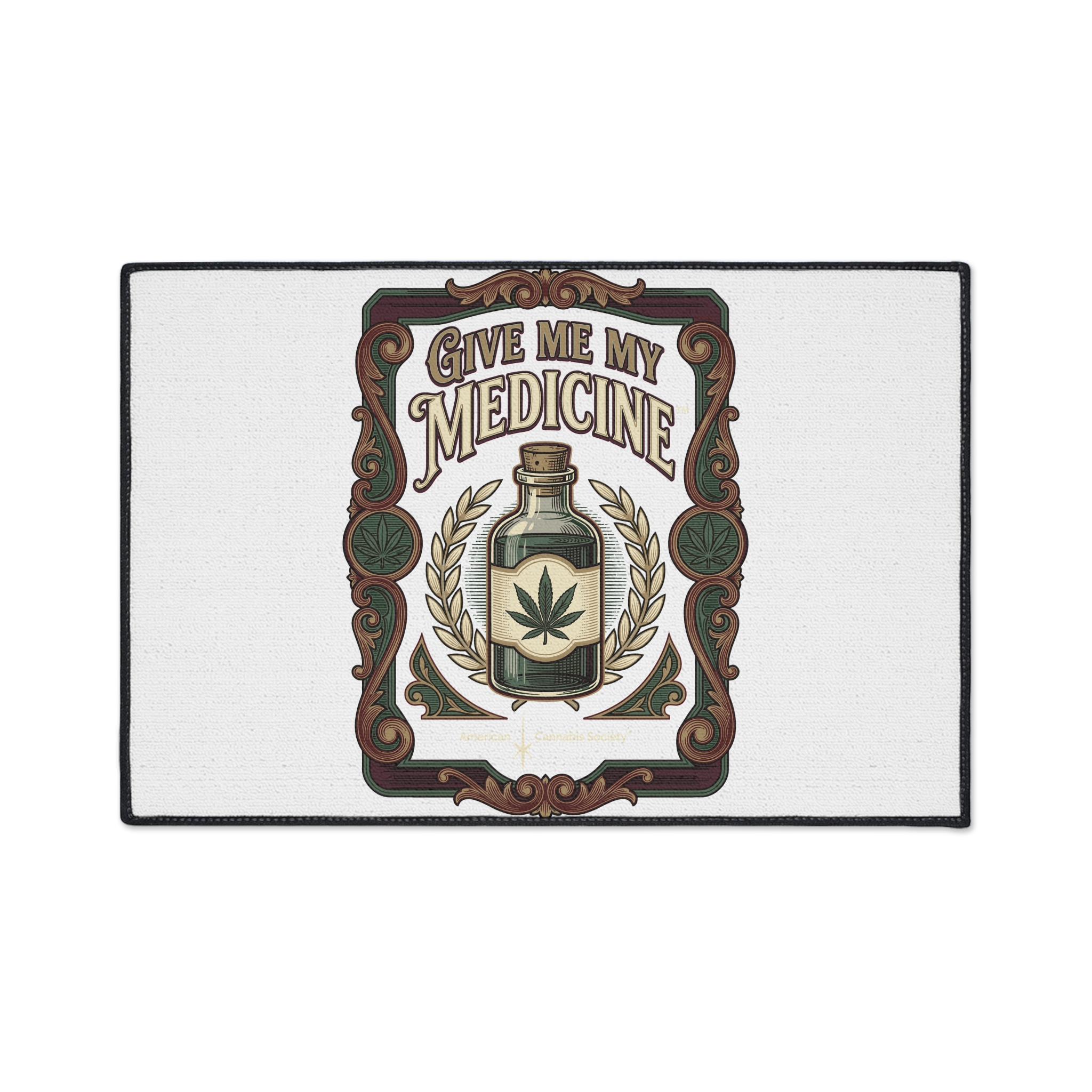 Give Me My Medicine™ Heavy Duty Floor Mat – 18" × 27"