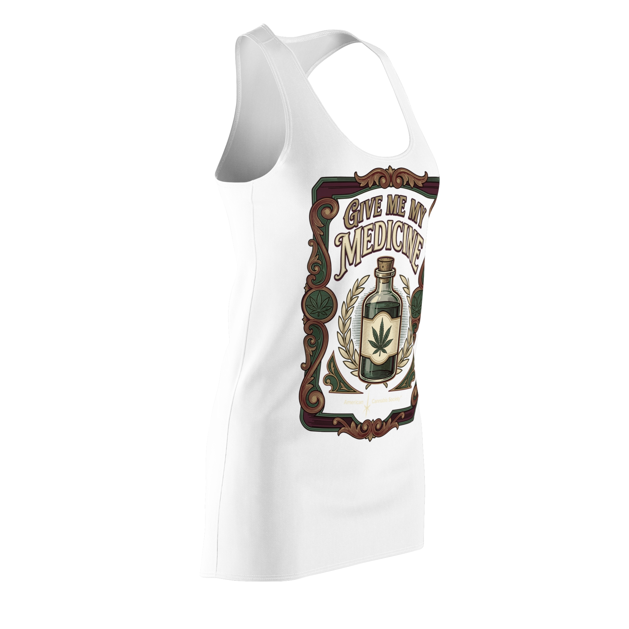 Give Me My Medicine™ Women's Racerback Dress – view 3
