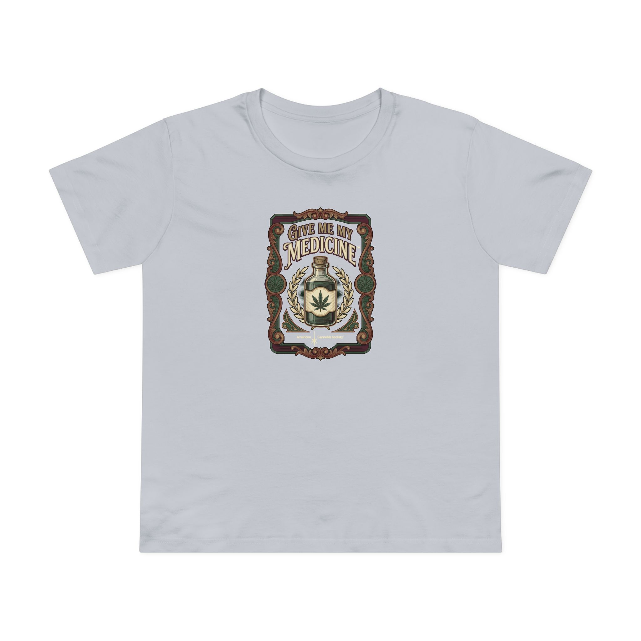 Give Me My Medicine™ Women's Maple Tee – Powder
