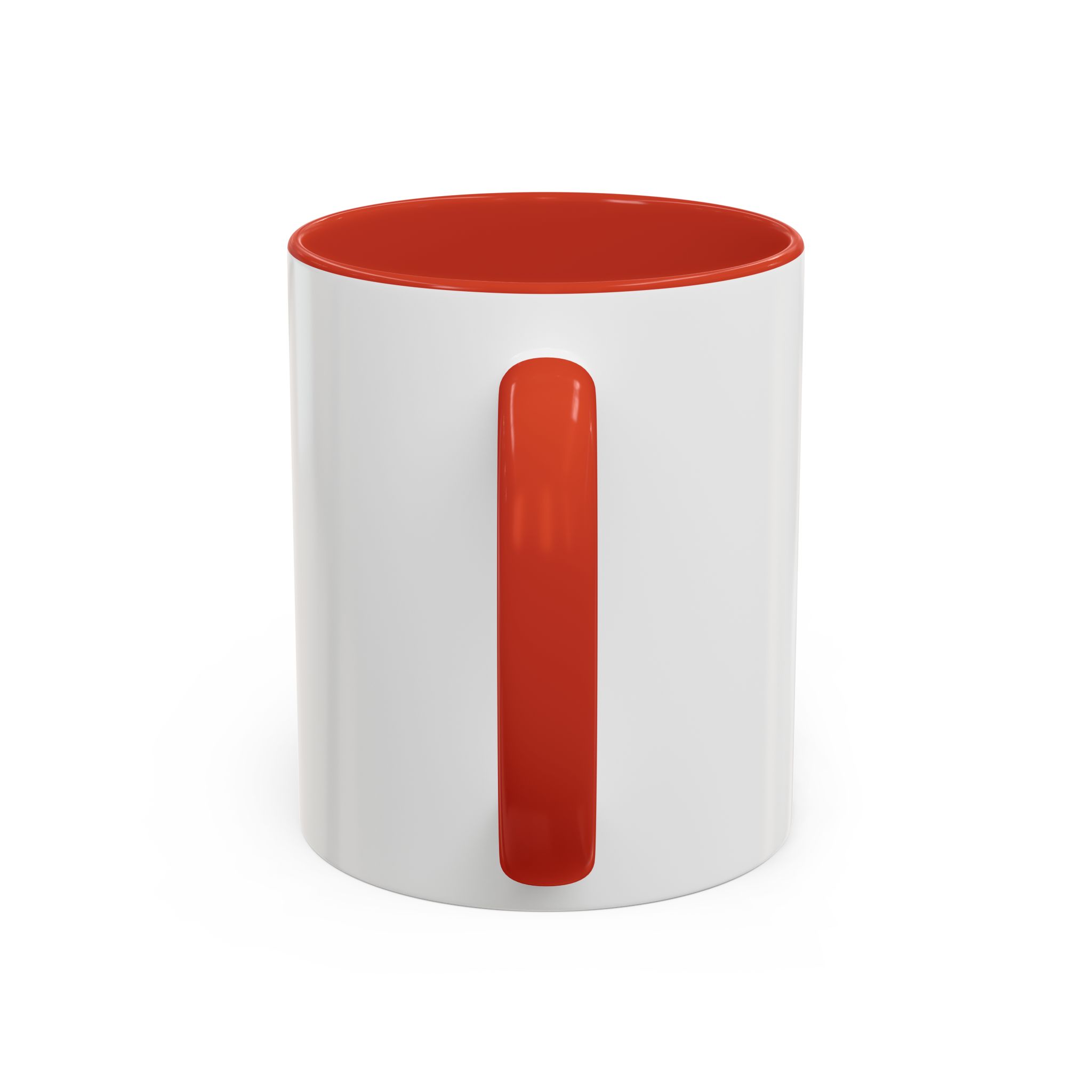 Thank You For Pot Smoking® Colored Interior Coffee Mug – Red – view 4