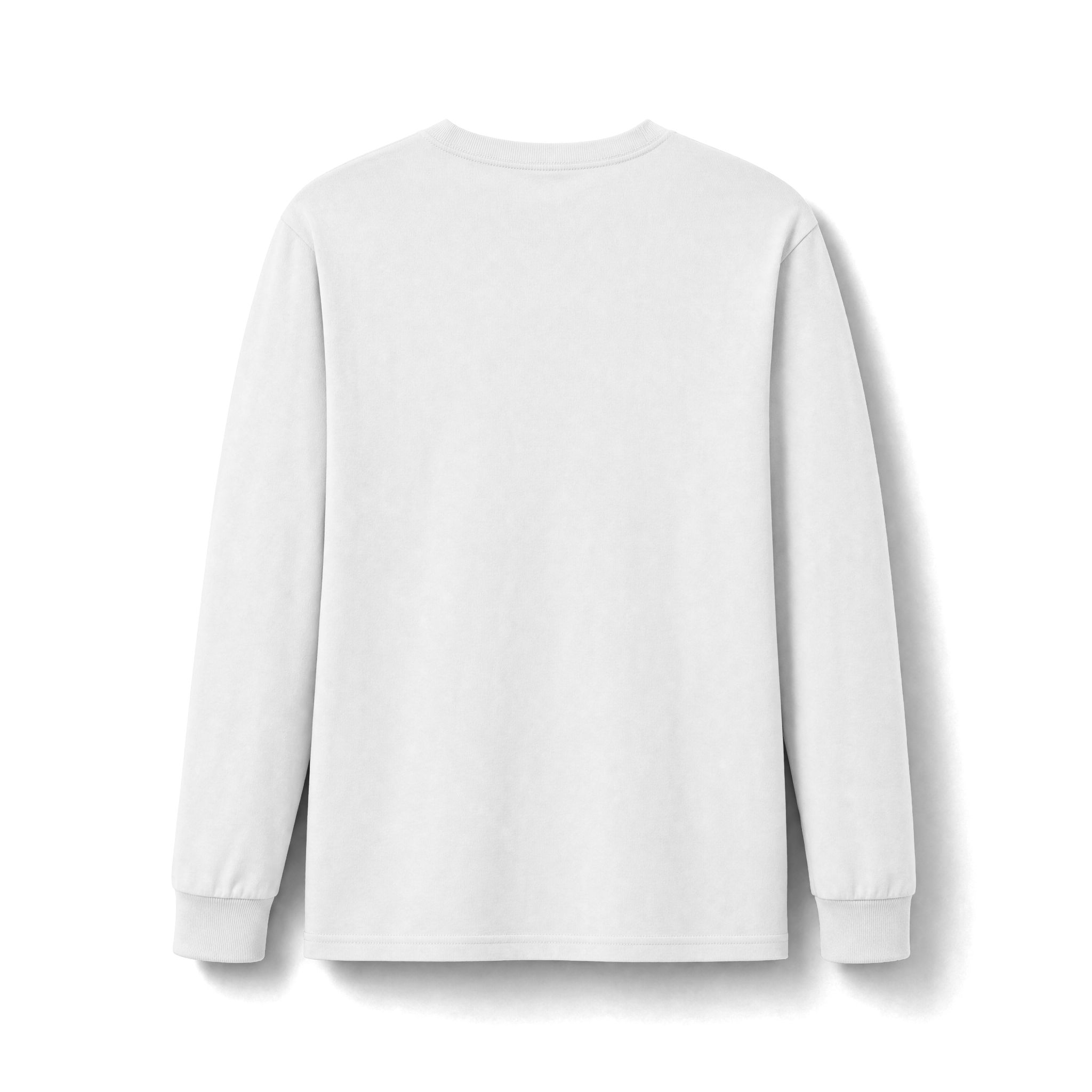 Thank You For Pot Smoking® Unisex Ring Spun Long Sleeve Tee – White – view 2