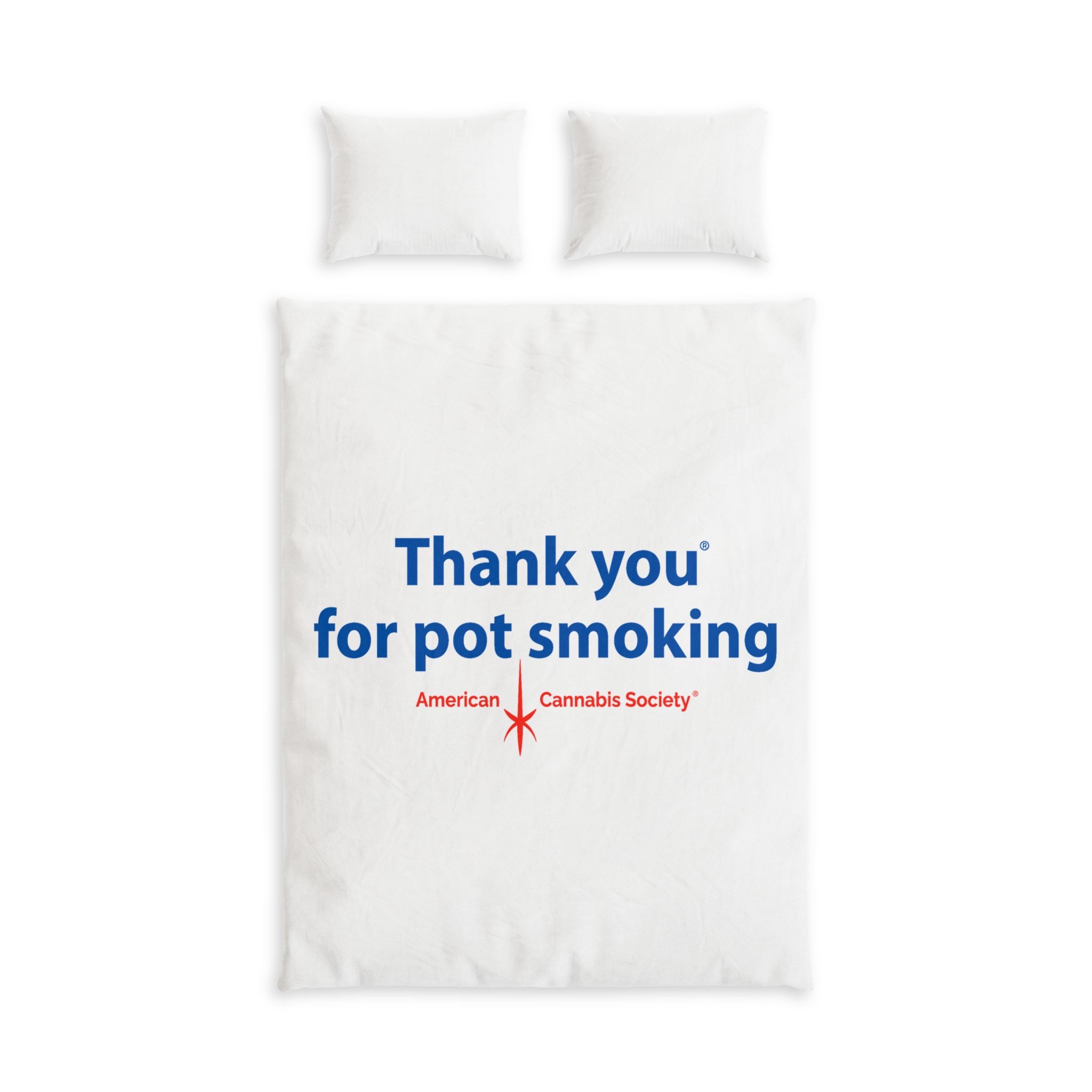 Thank You For Pot Smoking® Cotton Bed Set – Twin