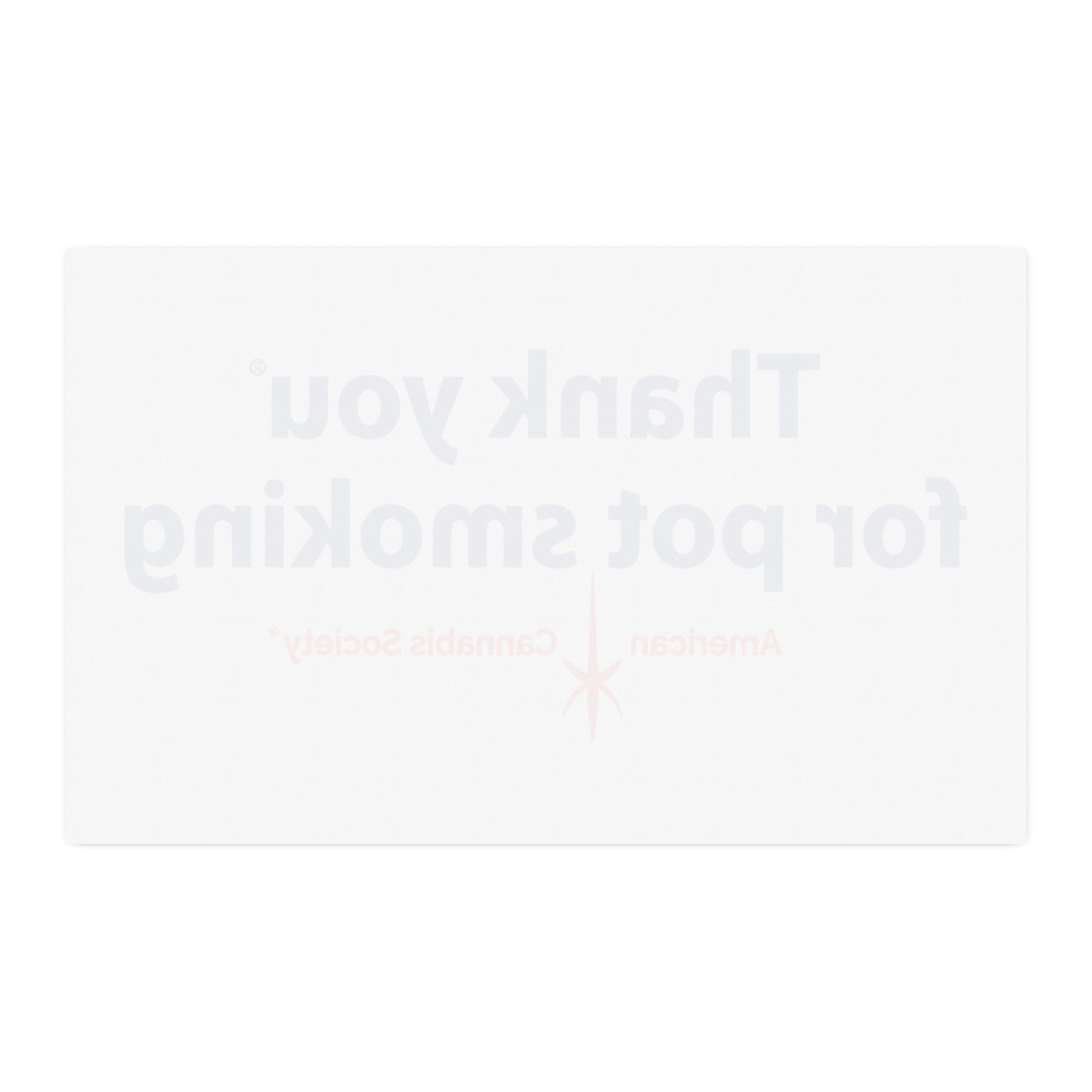 Thank You For Pot Smoking® Cotton Twill Fabric by the Yard – 58'' × 36'', view 2