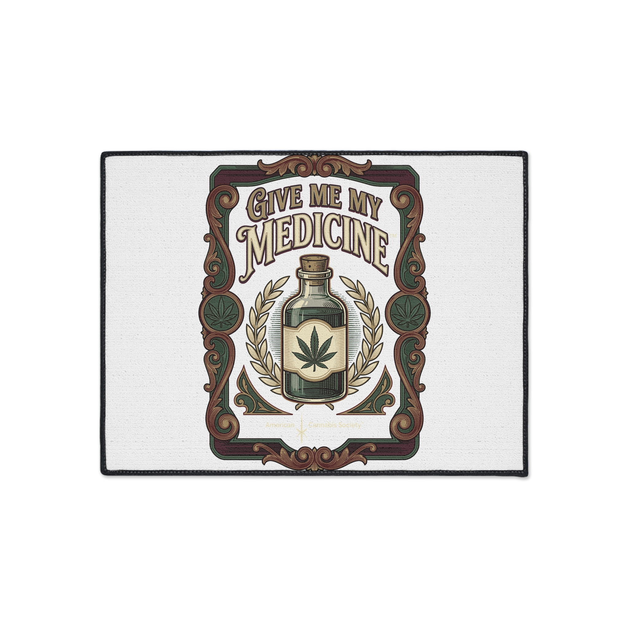 Give Me My Medicine™ Heavy Duty Floor Mat – 18" × 24"