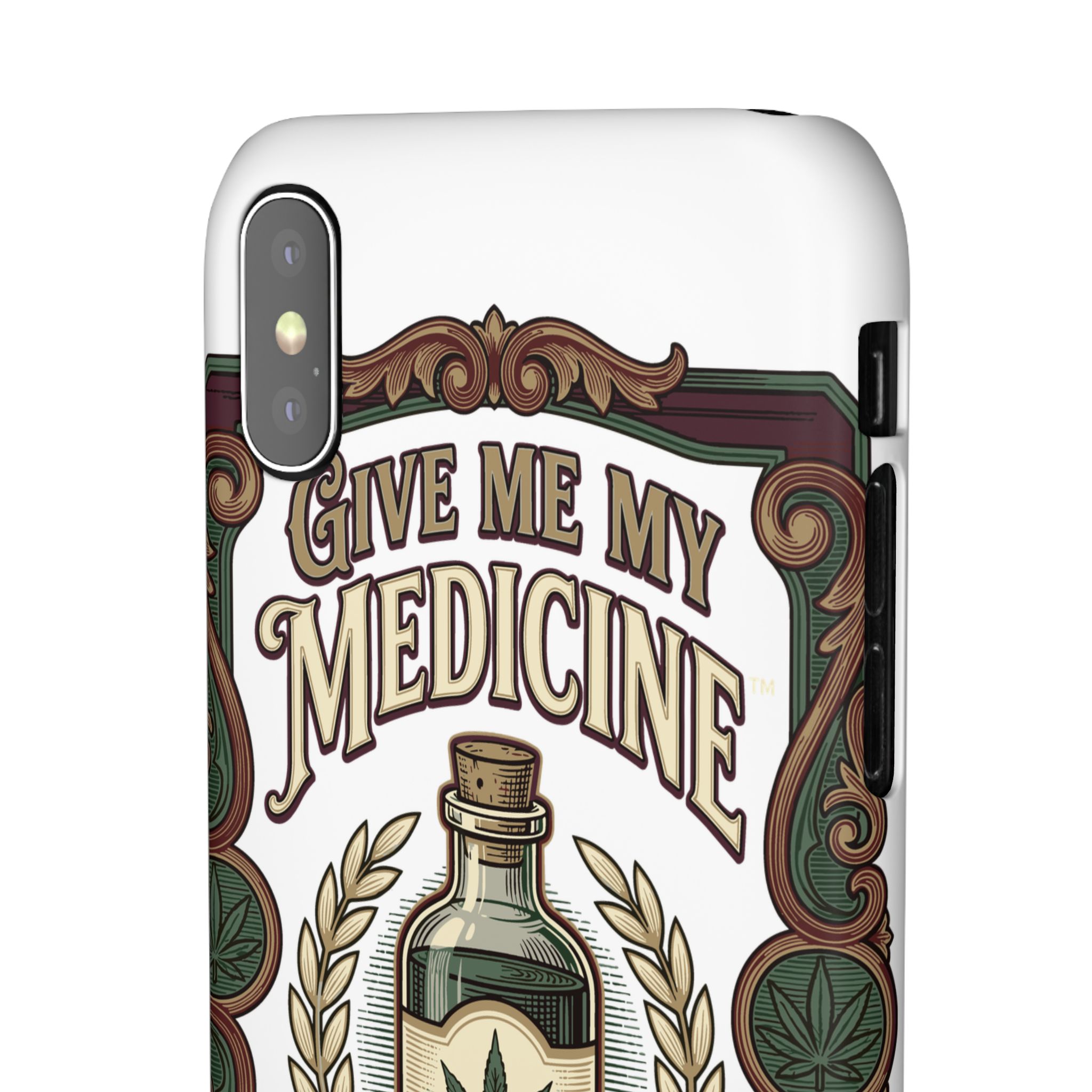 Give Me My Medicine™ Snap Phone Case – iPhone X – view 2