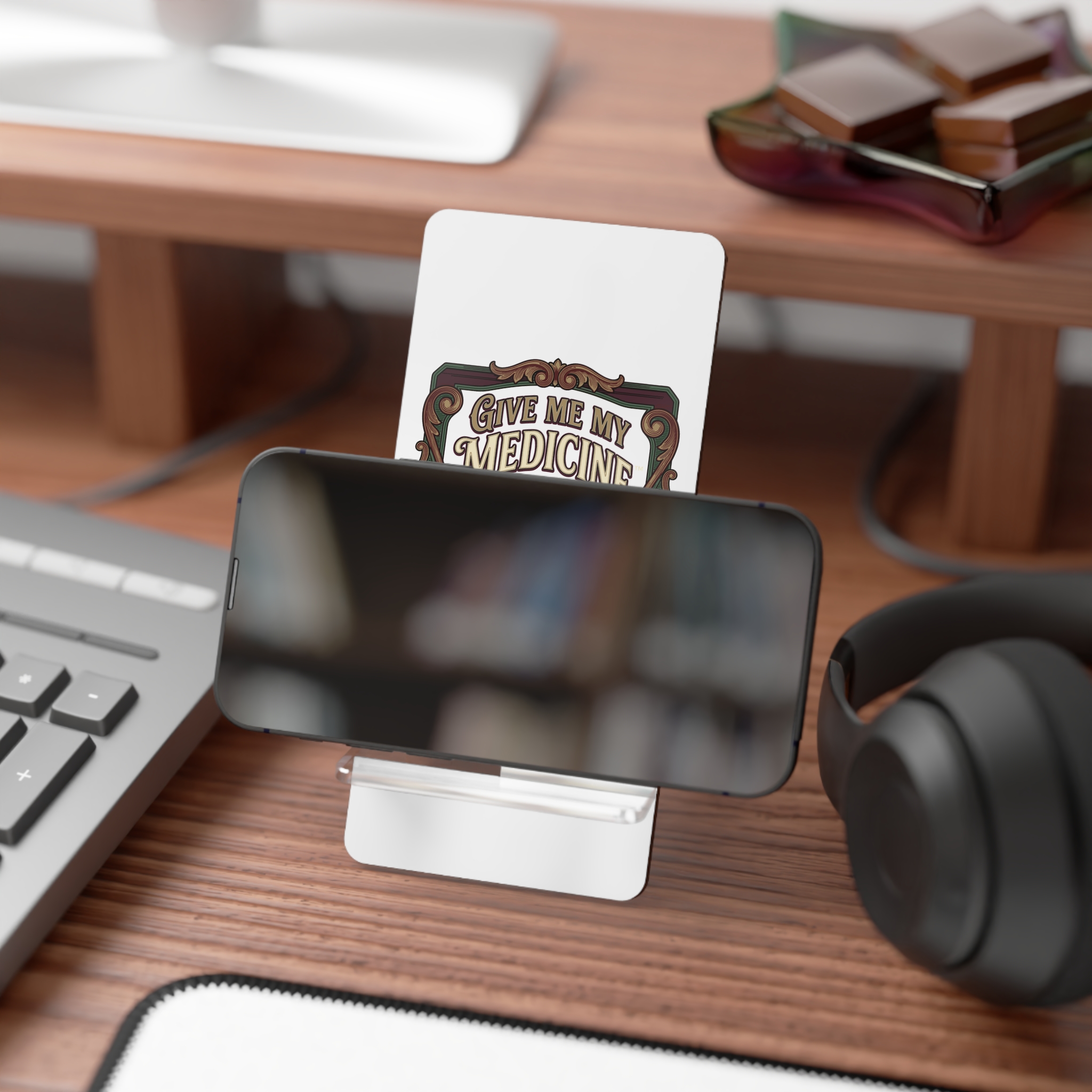 Give Me My Medicine™ Phone Display Stand – 2.8" x 5.9" – view 4