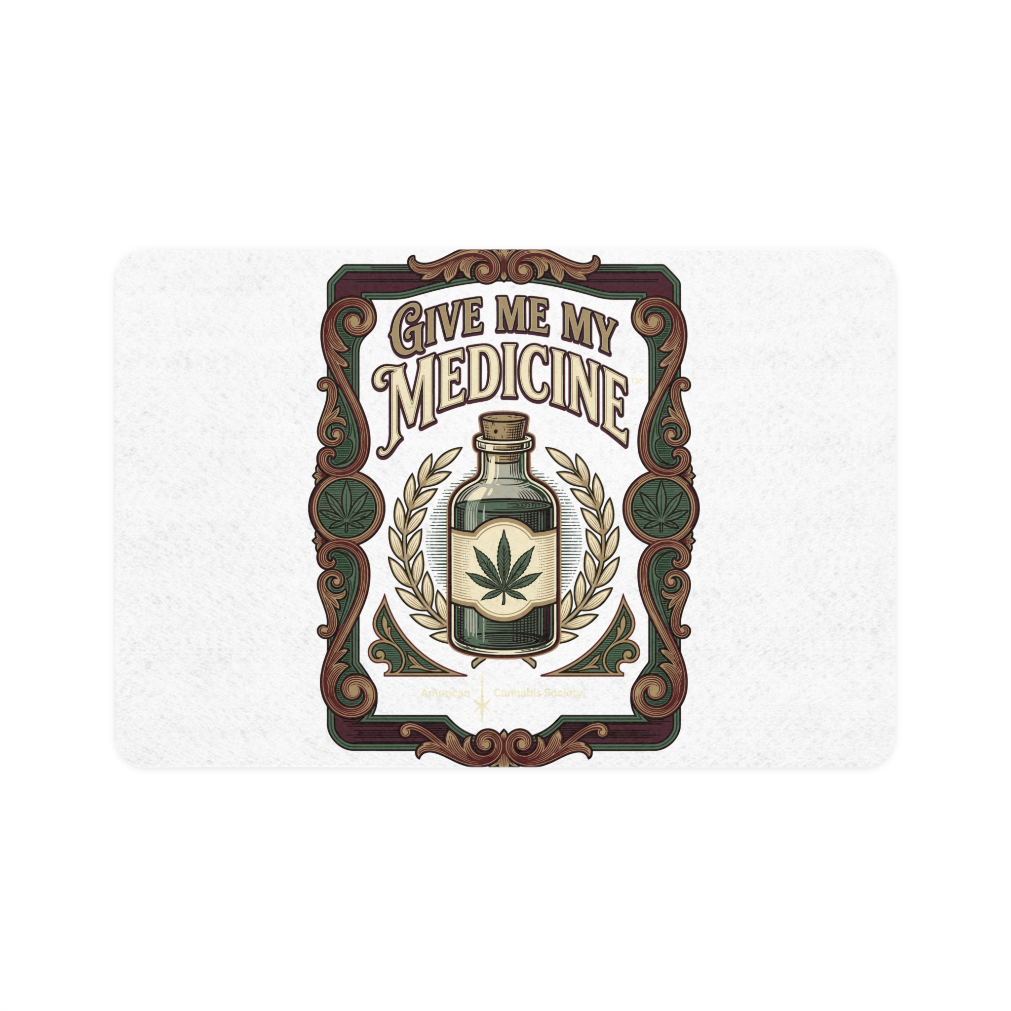 Give Me My Medicine™ Pet Food Mat, 12x18 – 12" × 18"
