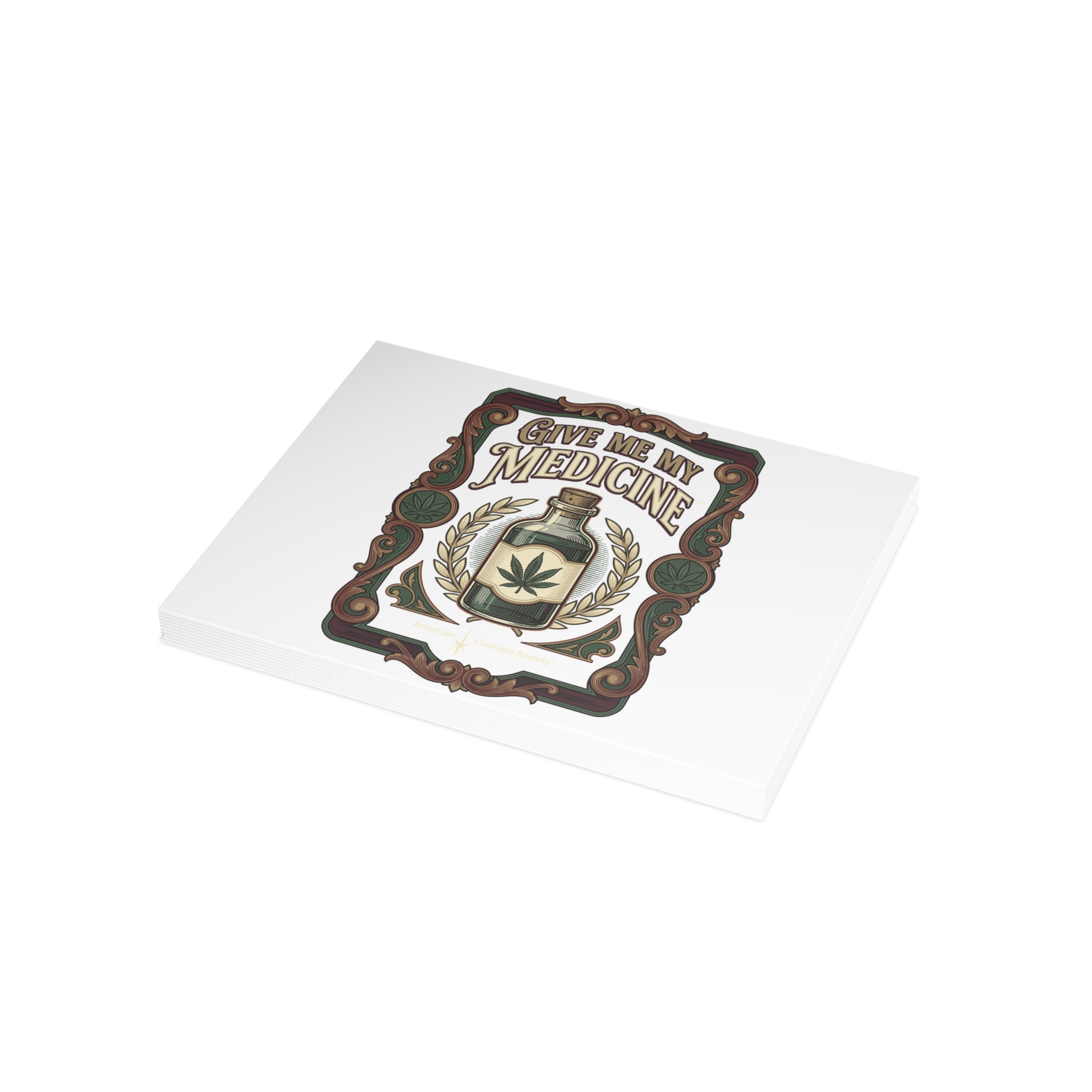 Give Me My Medicine™ Postcard Bundle – 5.5" x 4.25" (Horizontal) – view 4