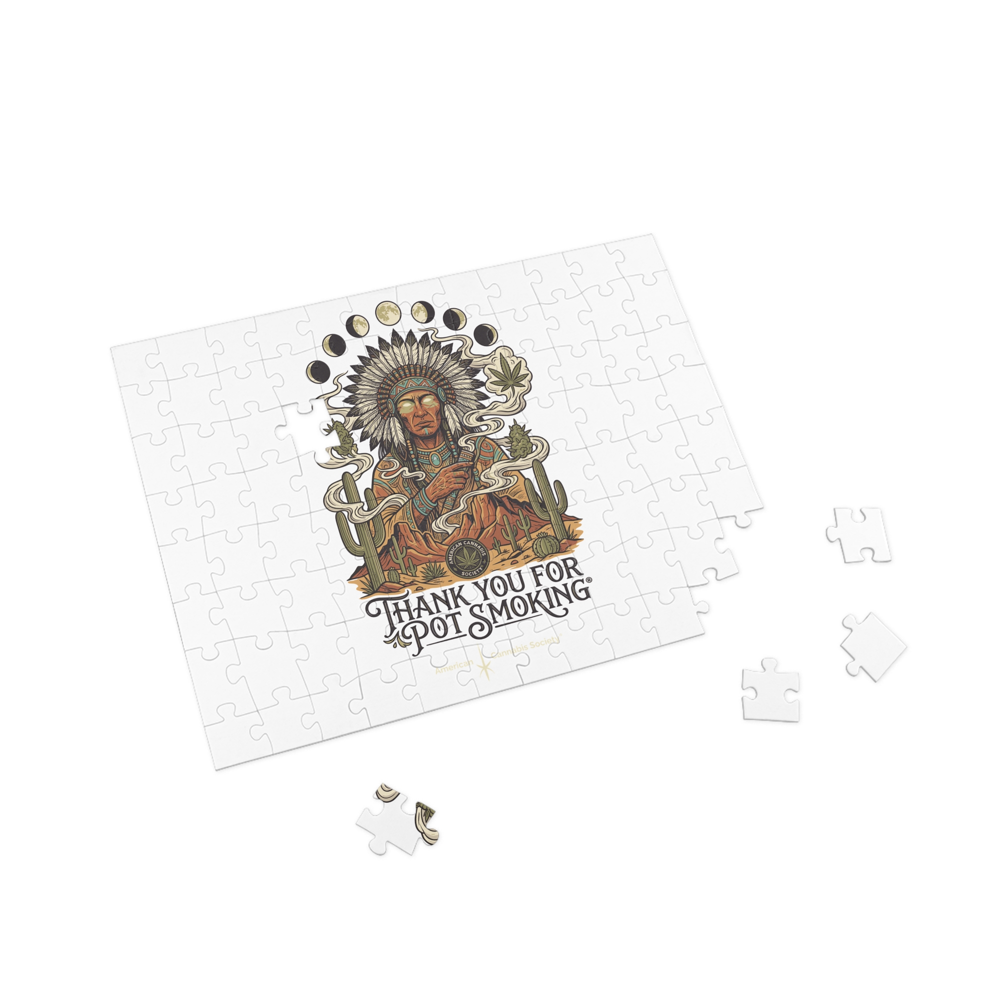 Thank You For Pot Smoking® Jigsaw Puzzle with Gift Box – view 8