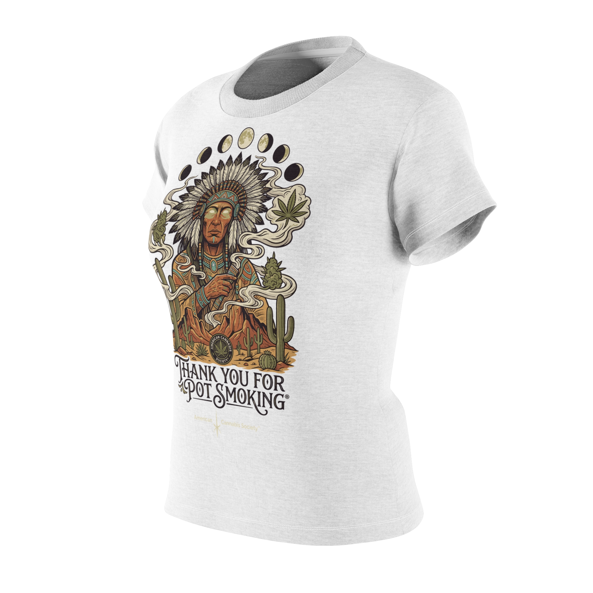 Thank You For Pot Smoking® Desert Chief Women's All-Over Tee – view 2