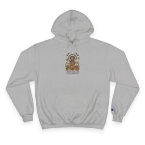 Thank You For Pot Smoking® Desert Chief Heavyweight Pullover Hoodie – Light Steel