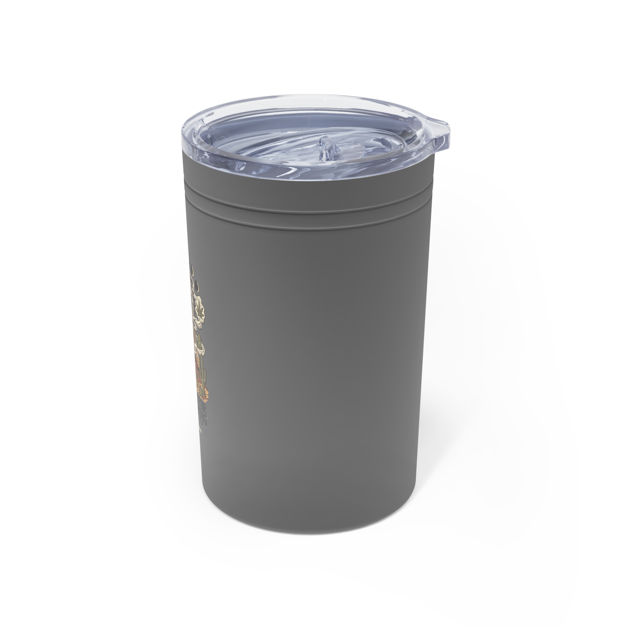 Thank You For Pot Smoking® Vacuum Insulated Tumbler (11oz) – Grey – view 4