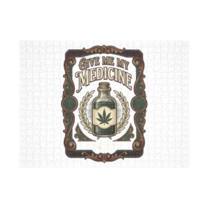 Give Me My Medicine™ Premium Jigsaw Puzzle – 500 pcs