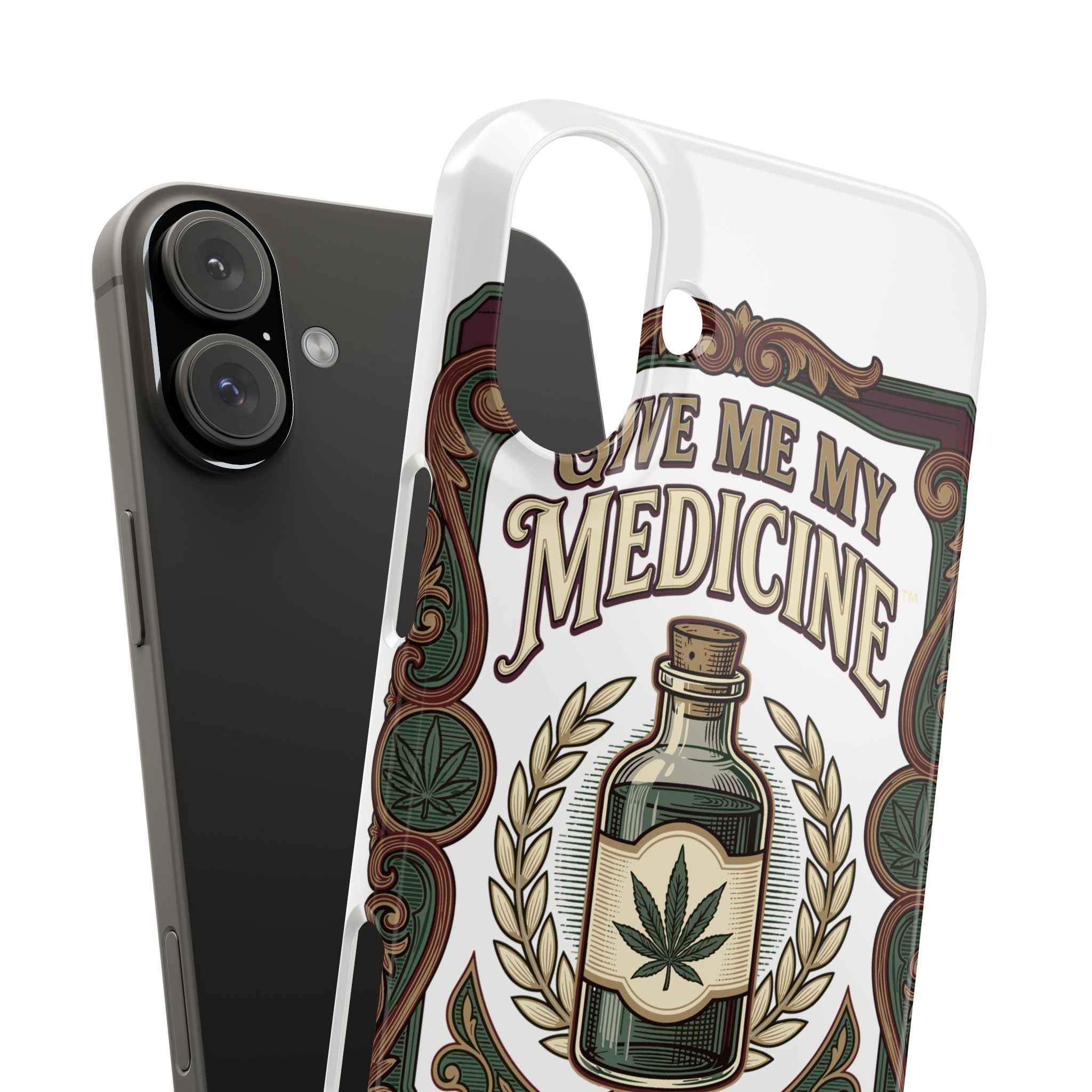 Give Me My Medicine™ Snap Phone Case – iPhone 16 Plus – view 3