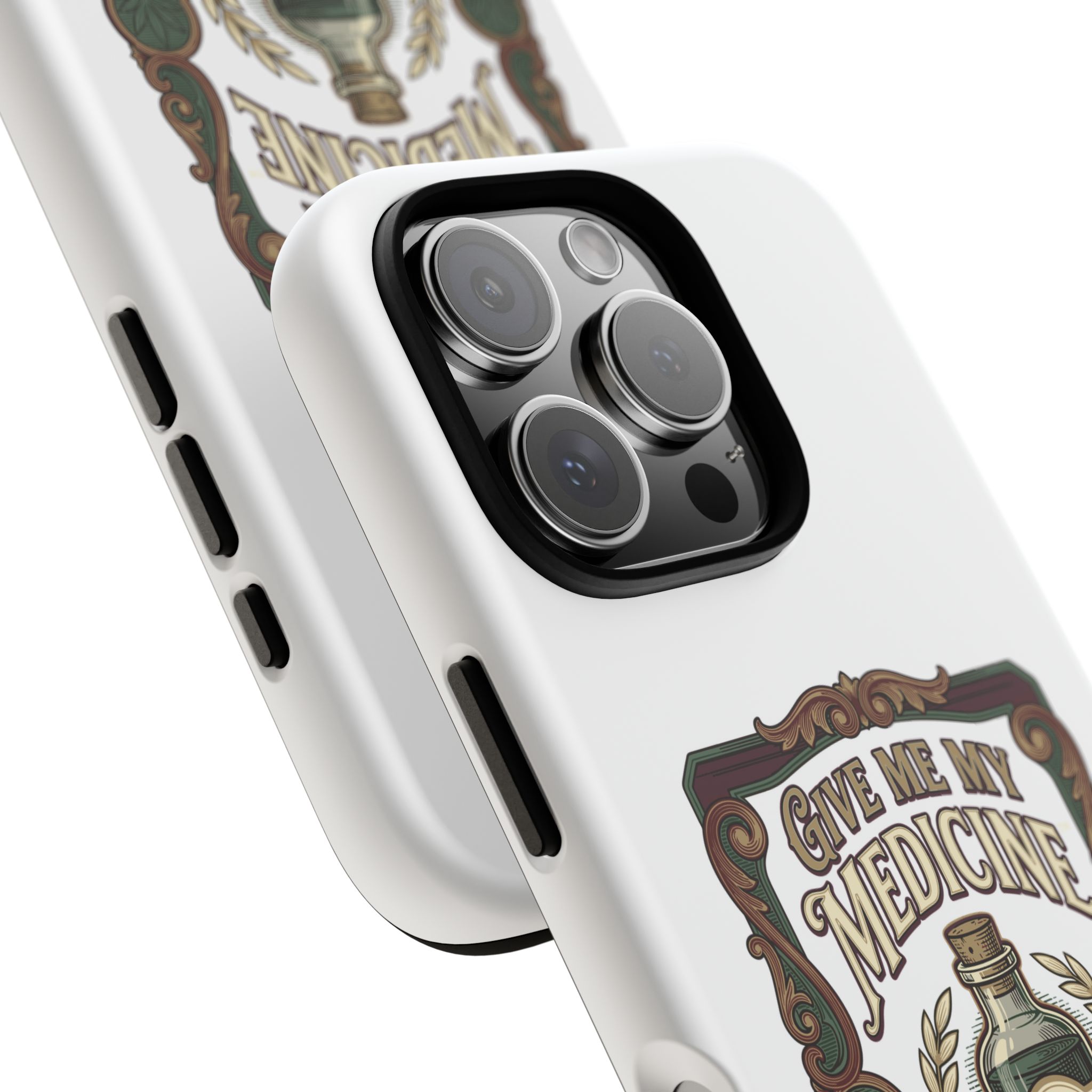 Give Me My Medicine™ Dual-Layer Tough Case – iPhone 16 Pro / Matte – view 2