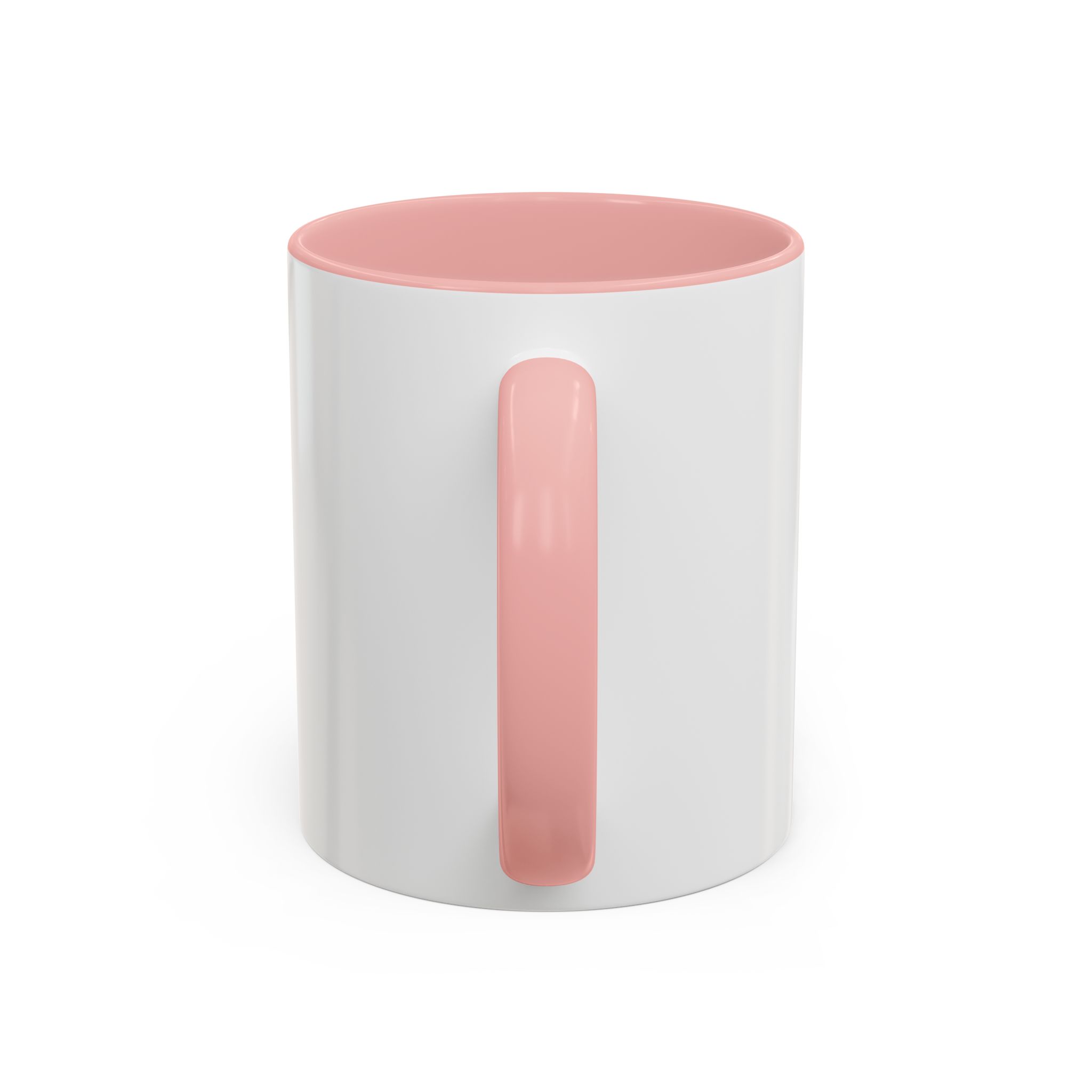 Thank You For Pot Smoking® Colored Interior Coffee Mug – Pink – view 4