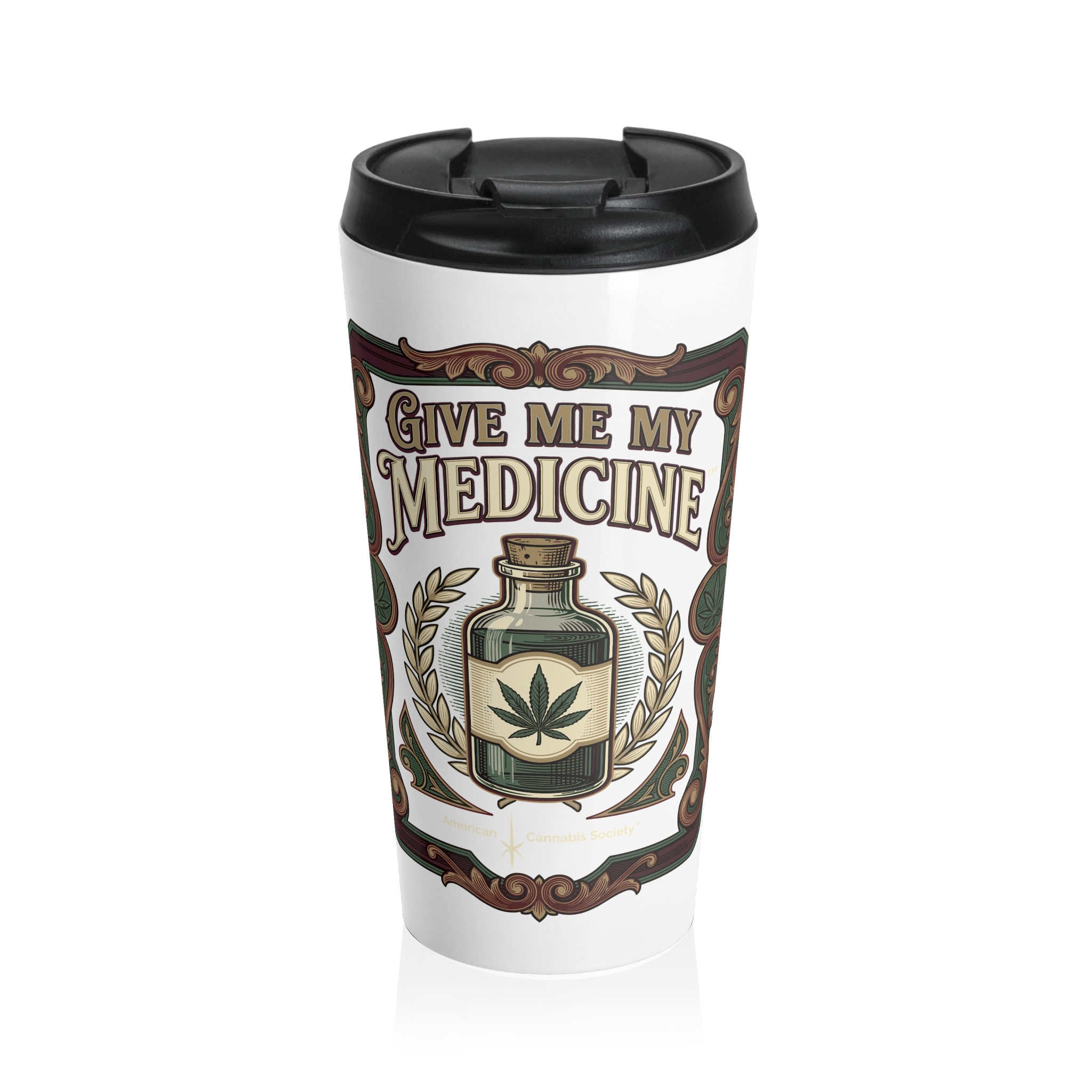 Give Me My Medicine™ Stainless Steel Travel Mug