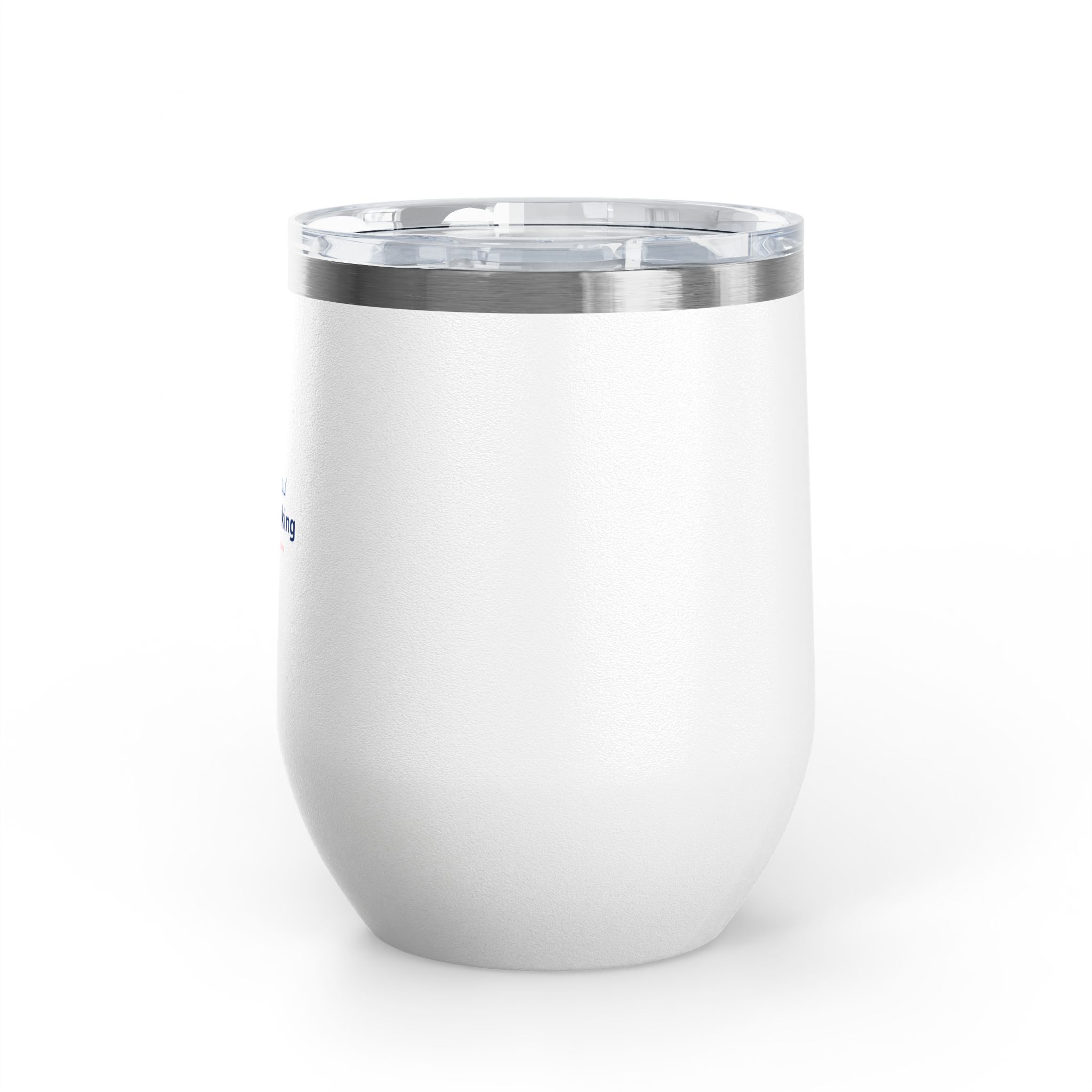 Thank You For Pot Smoking® Insulated Wine Tumbler – White view 2