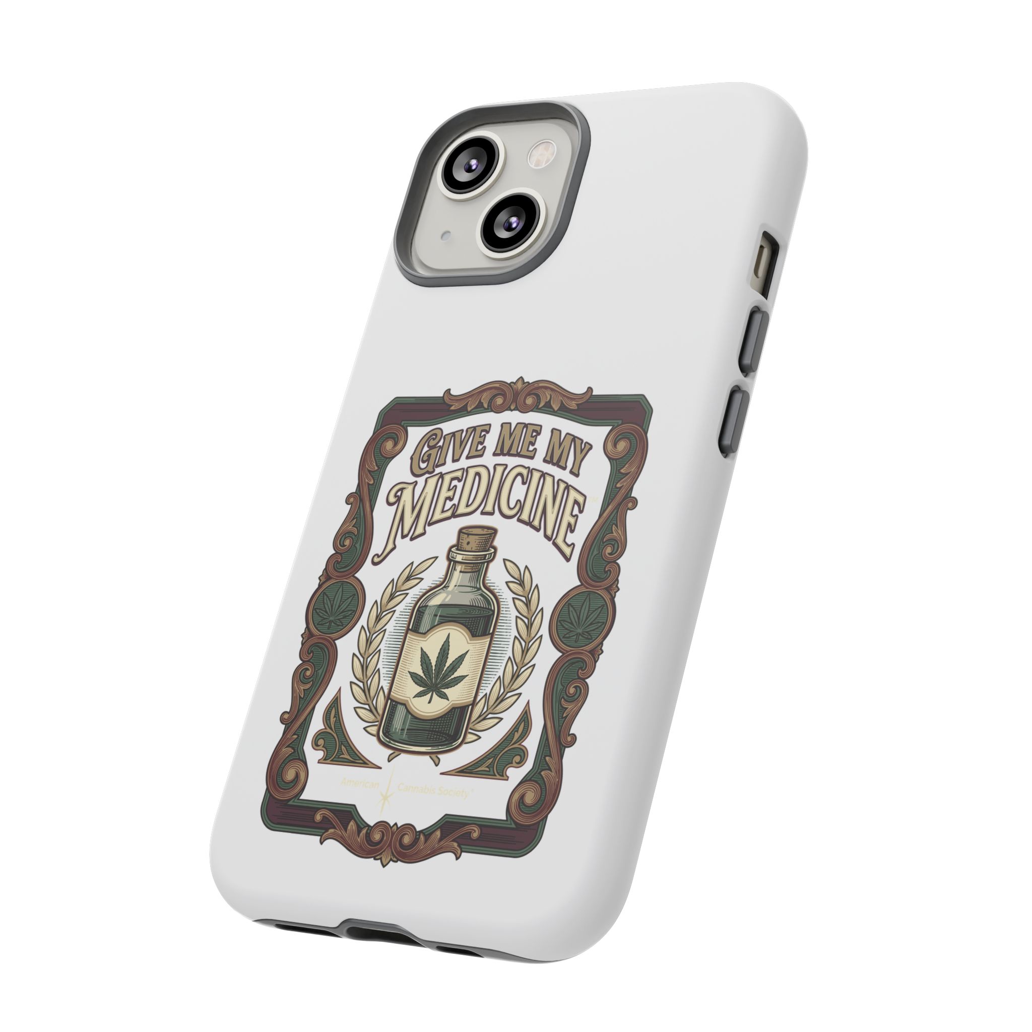 Give Me My Medicine™ Dual-Layer Tough Case – iPhone 14 / Matte – view 2