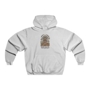 Thank You For Pot Smoking® Desert Chief Men's Fleece Hoodie – White