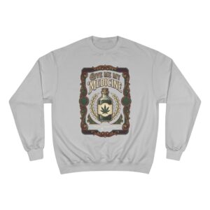 Give Me My Medicine™ Heavyweight Crewneck Sweatshirt – Light Steel