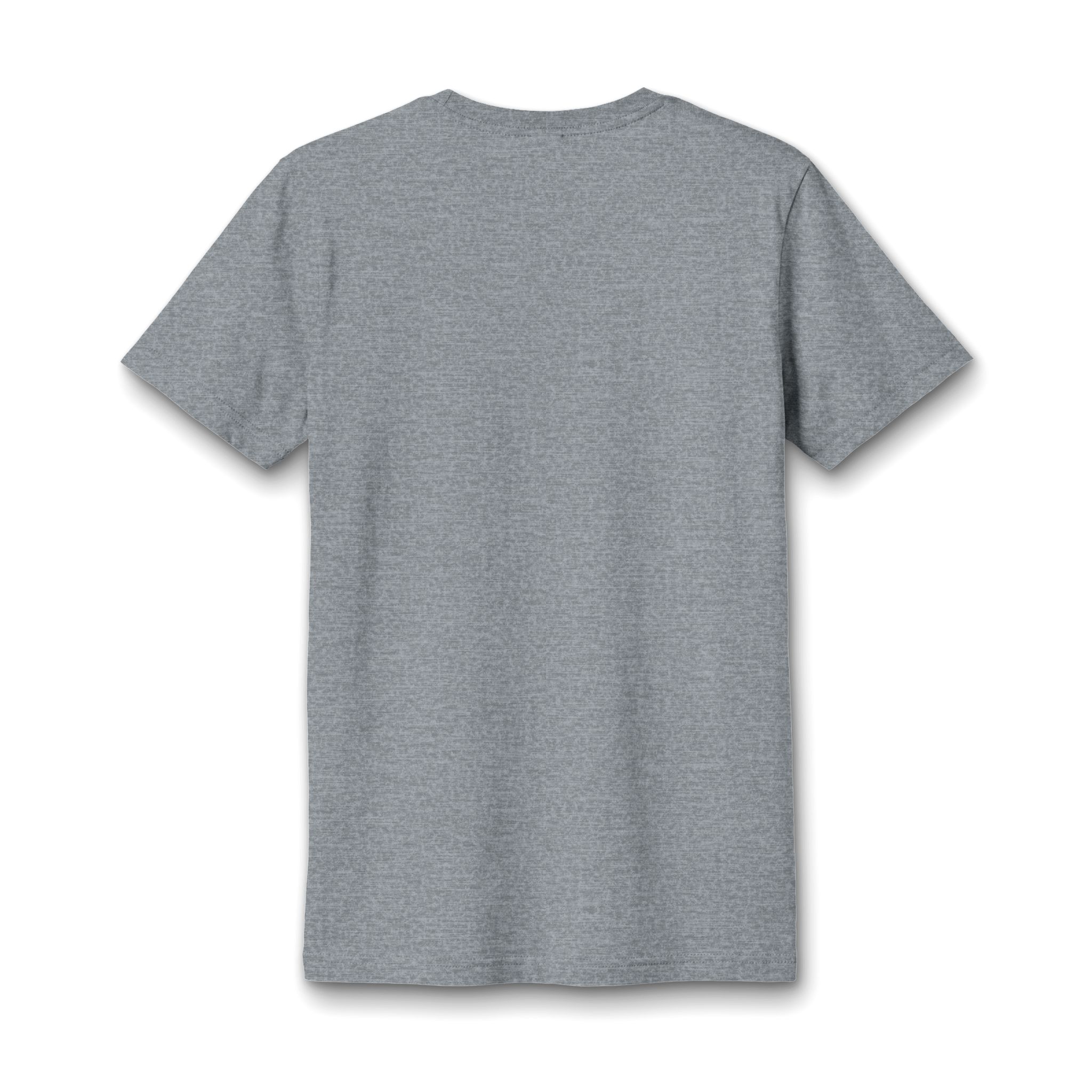 Thank You For Pot Smoking® Unisex Heather V-Neck Tee – Athletic Heather – view 2