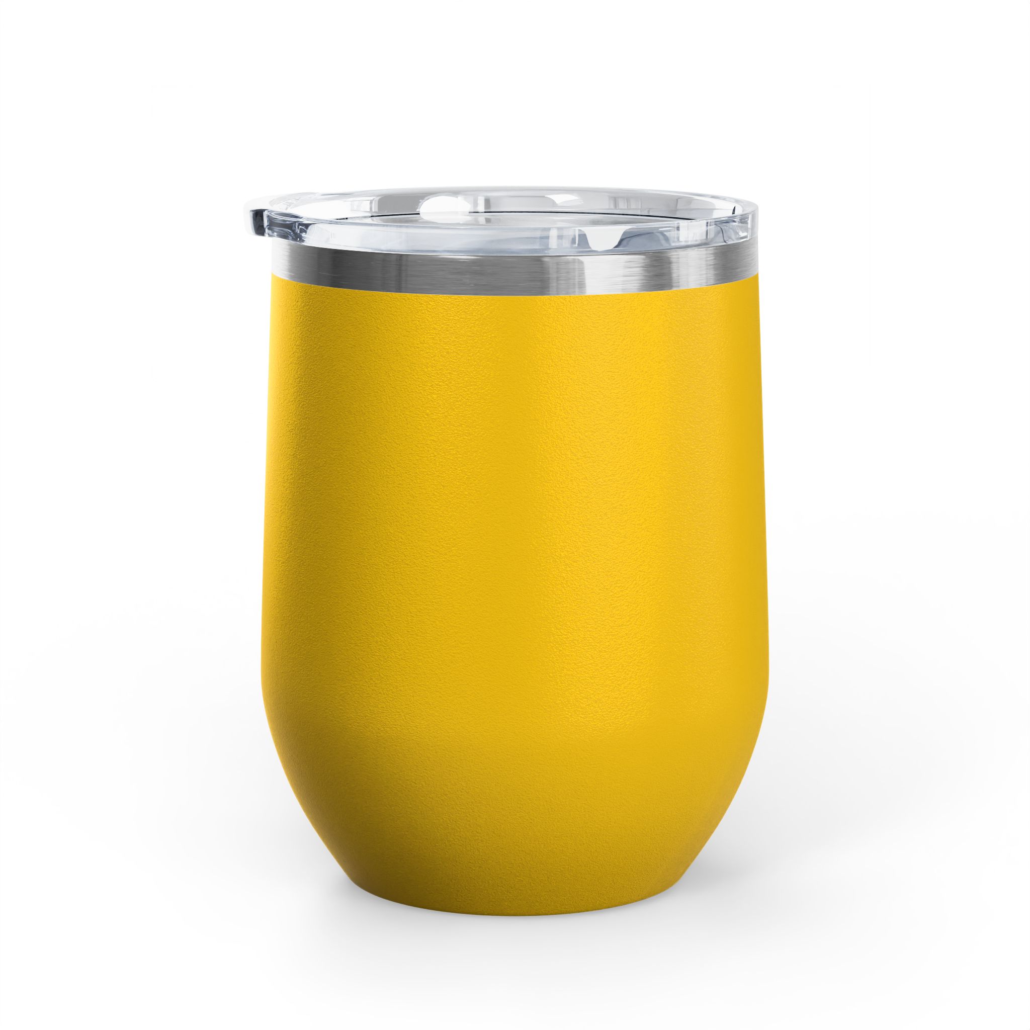 Thank You For Pot Smoking® Insulated Wine Tumbler – Yellow view 3