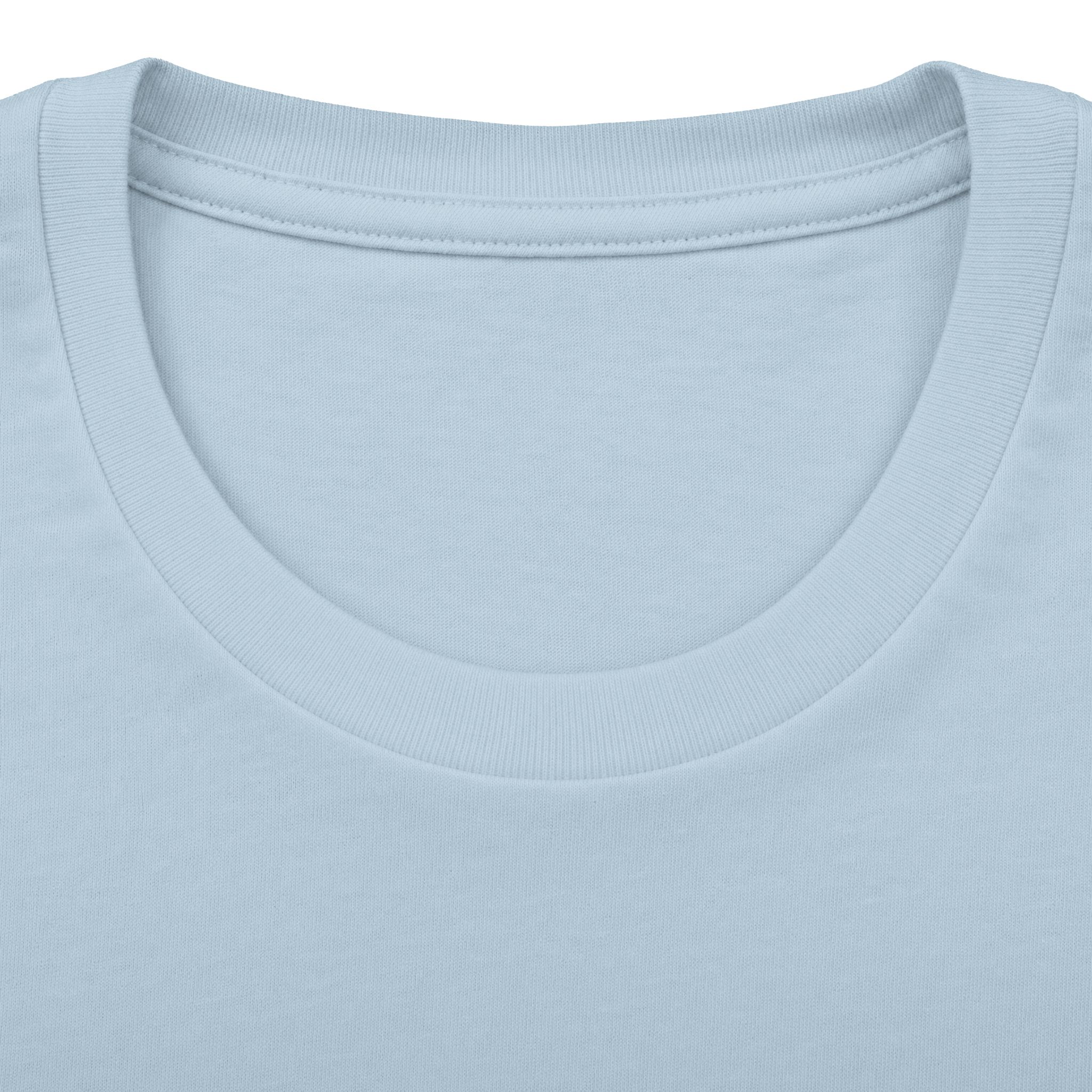Give Me My Medicine™ Unisex Cotton Crew Tee – Solid Light Blue, view 3