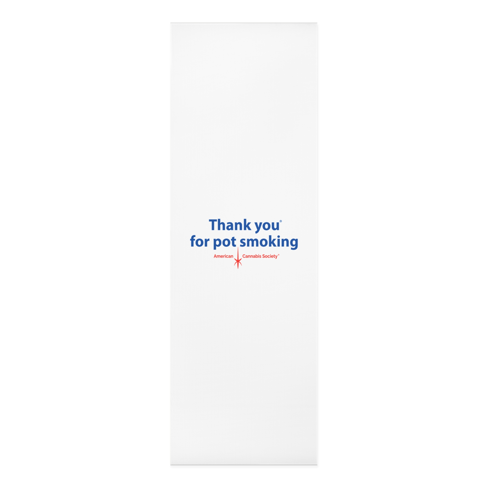 Thank You For Pot Smoking® Yoga Mat – 24” x 72”