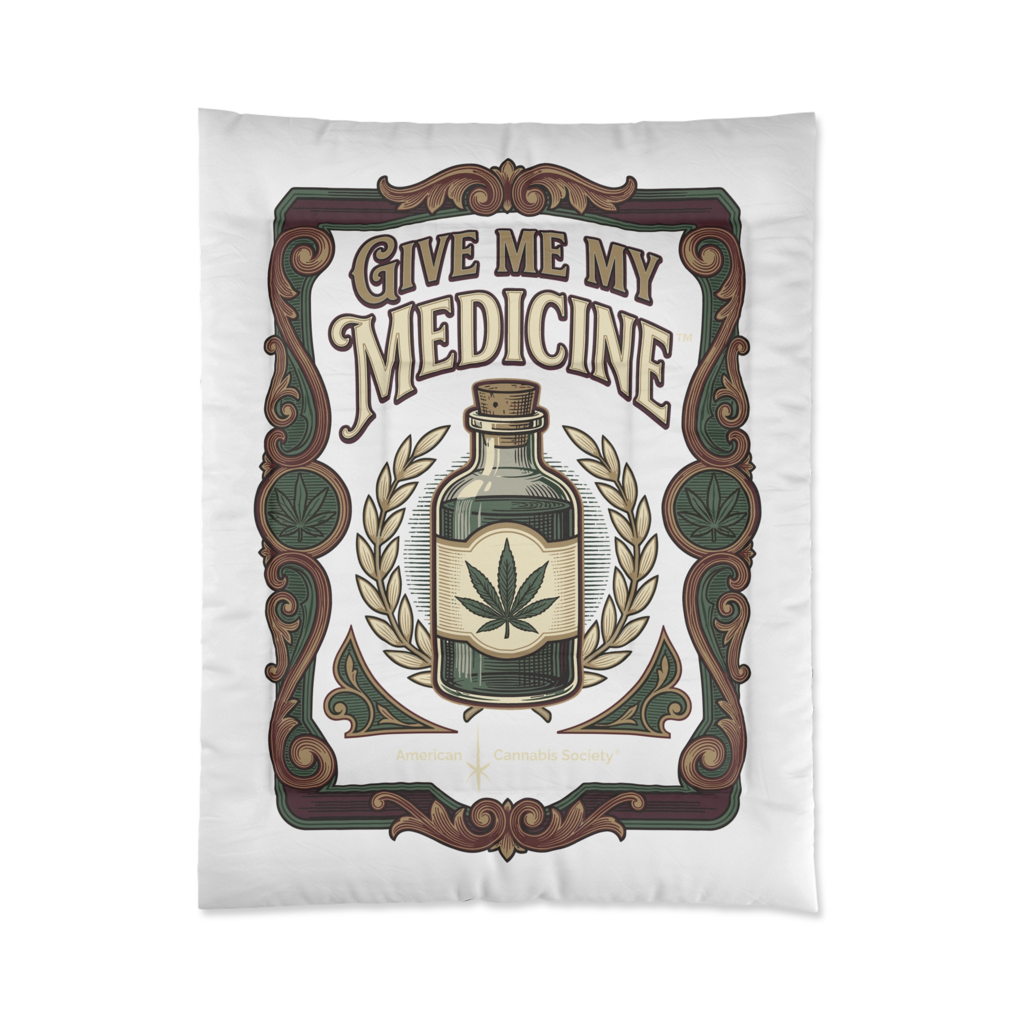 Give Me My Medicine™ Comforter – 68" × 88"