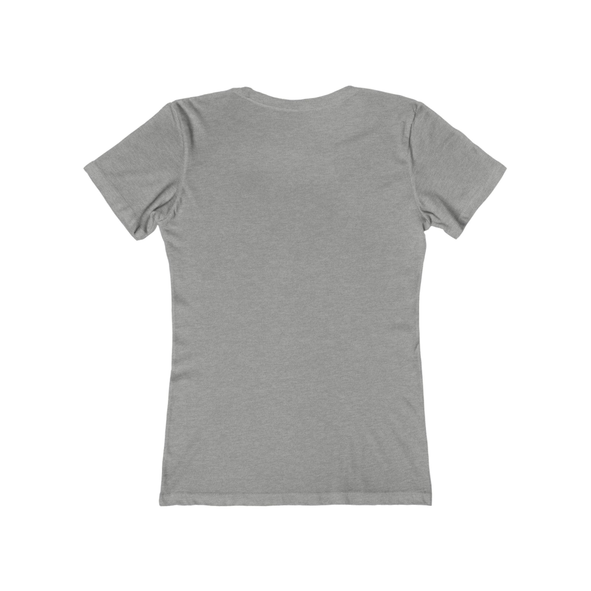 Thank You For Pot Smoking® Desert Chief Women's Boyfriend Tee – Heather Grey – view 2