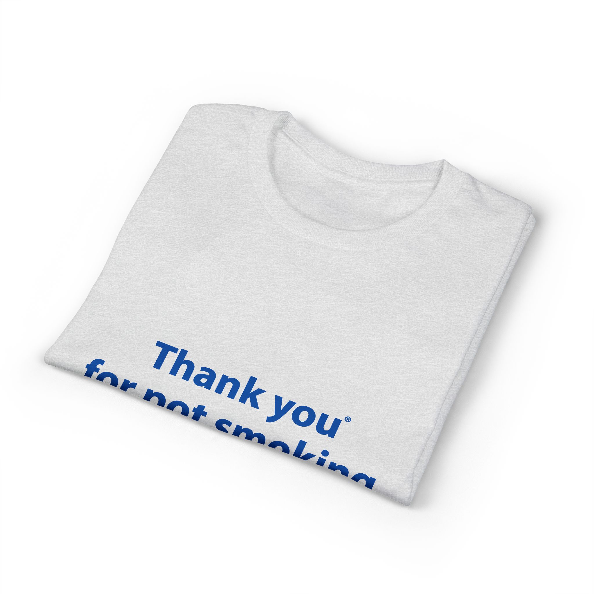 Thank You For Pot Smoking® Classic Blend Tee – Ash view 3