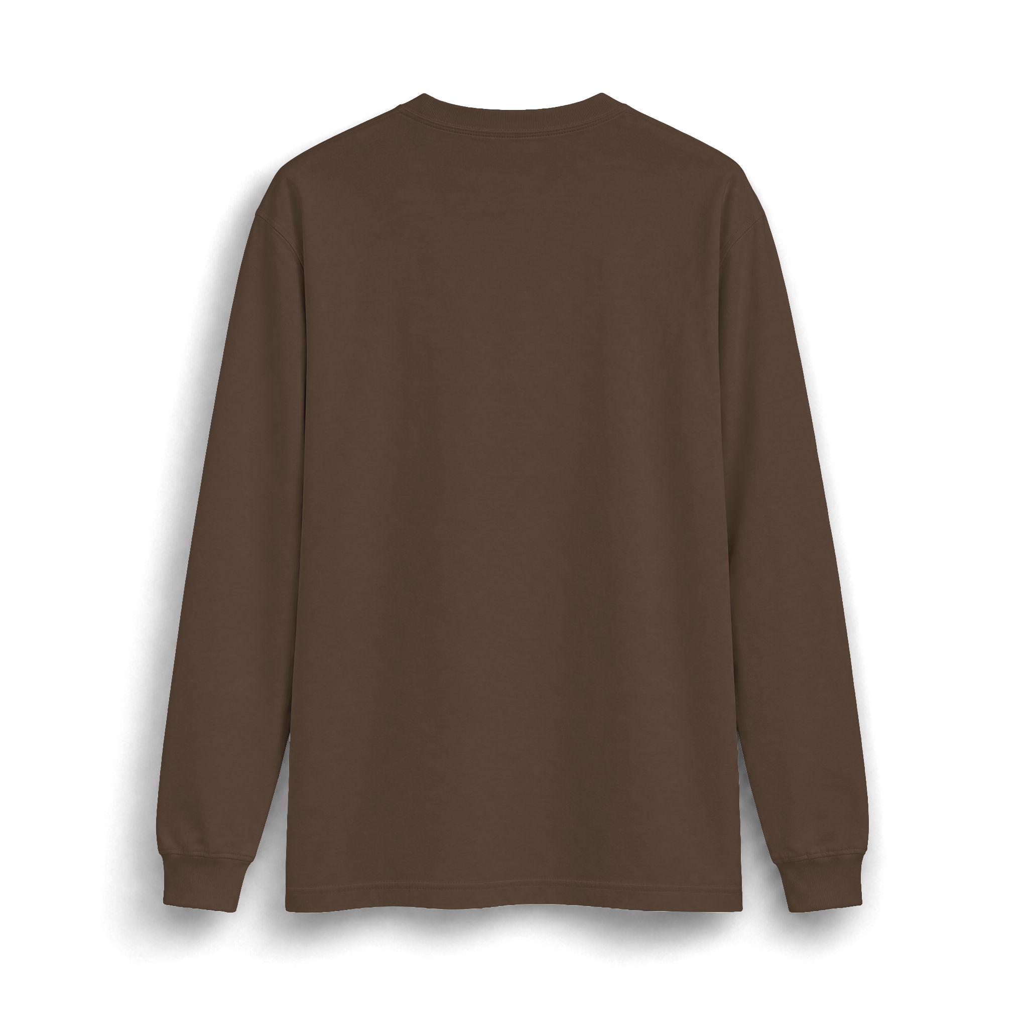 Thank You For Pot Smoking® Max Heavyweight Long Sleeve Tee – Brown – view 2