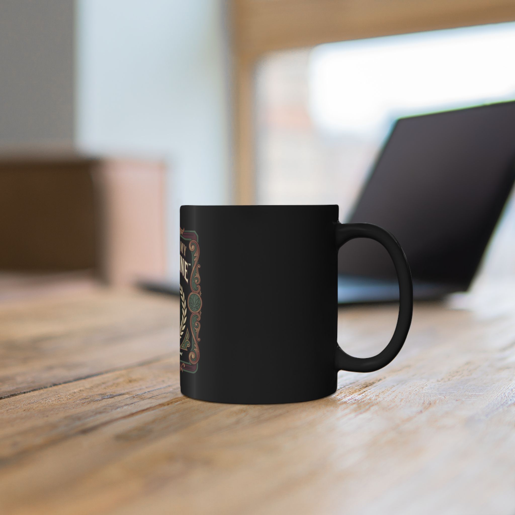 Give Me My Medicine™ Black Mug 11oz & 15oz – view 7
