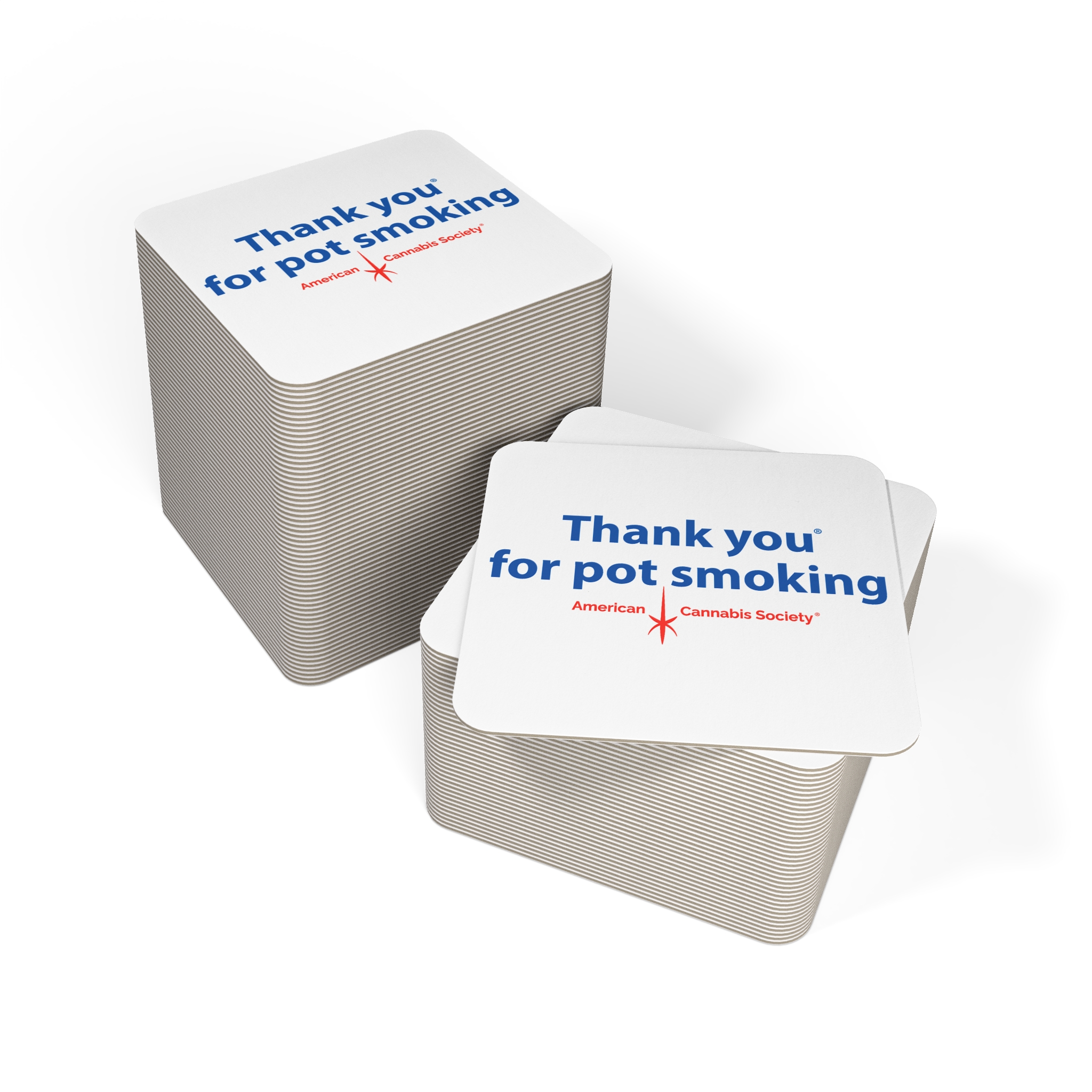 Thank You For Pot Smoking® Coaster Set – view 6