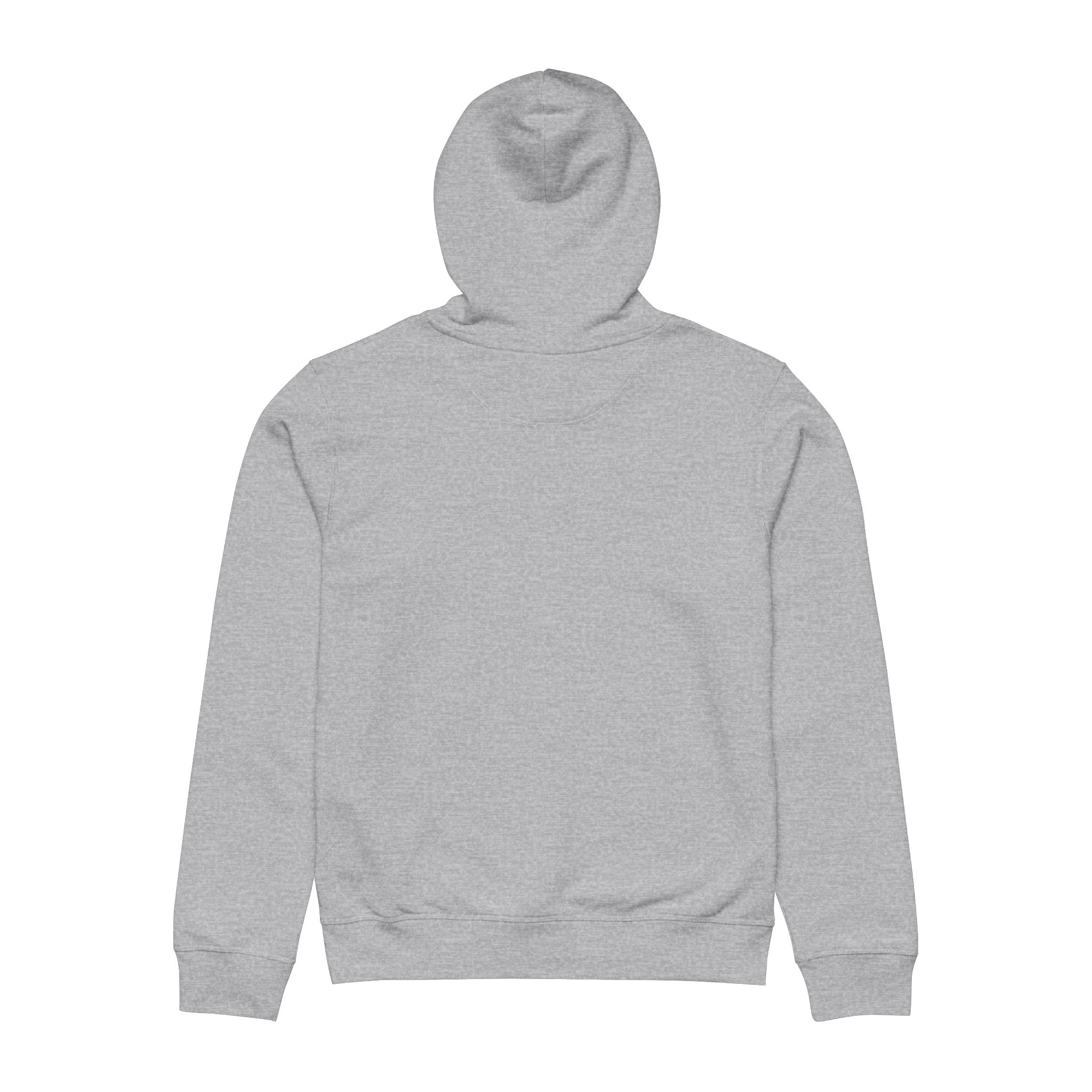 Thank You For Pot Smoking® Organic Mid-Weight Hoodie – Heather Grey view 2
