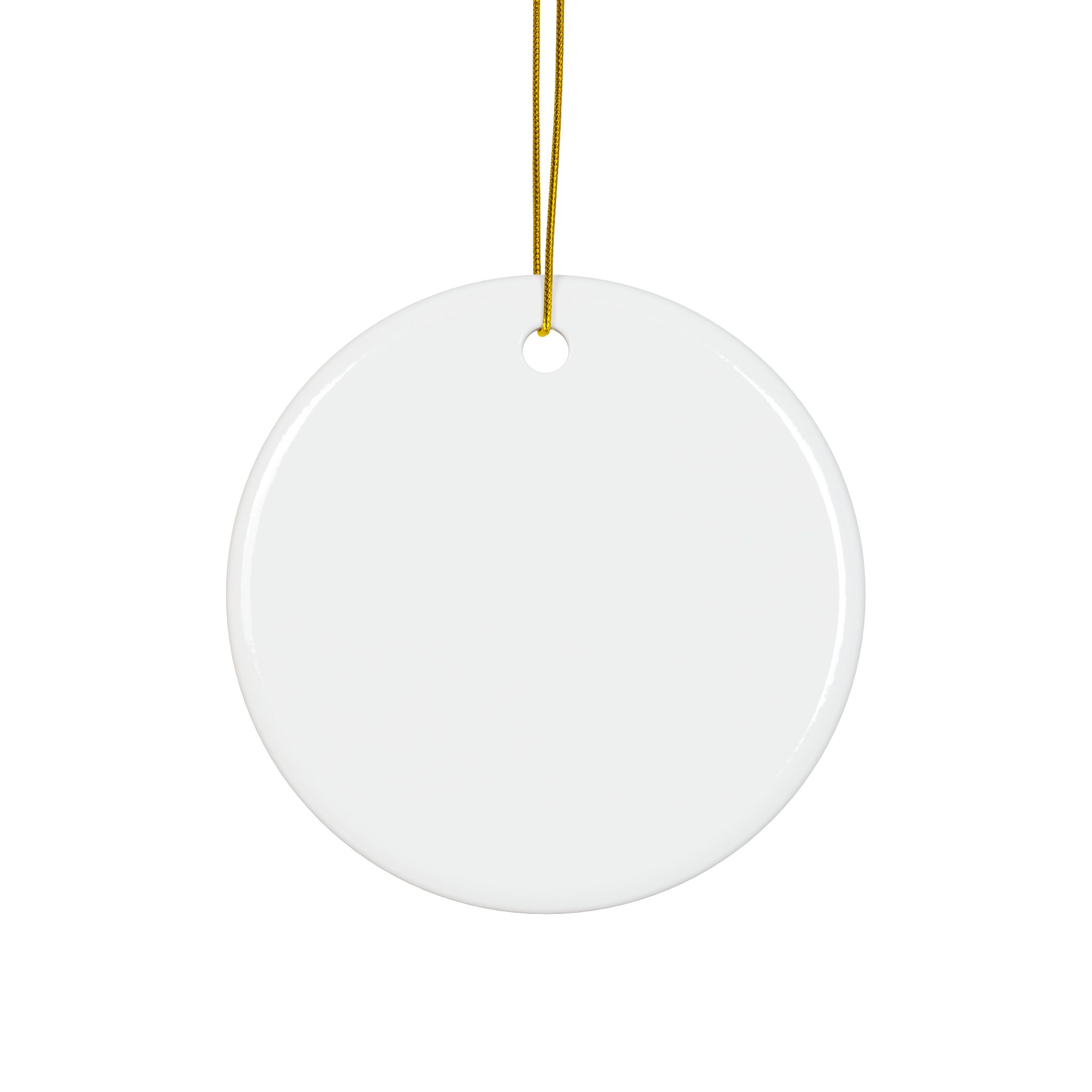 Thank You For Pot Smoking® Ceramic Ornament – view 2