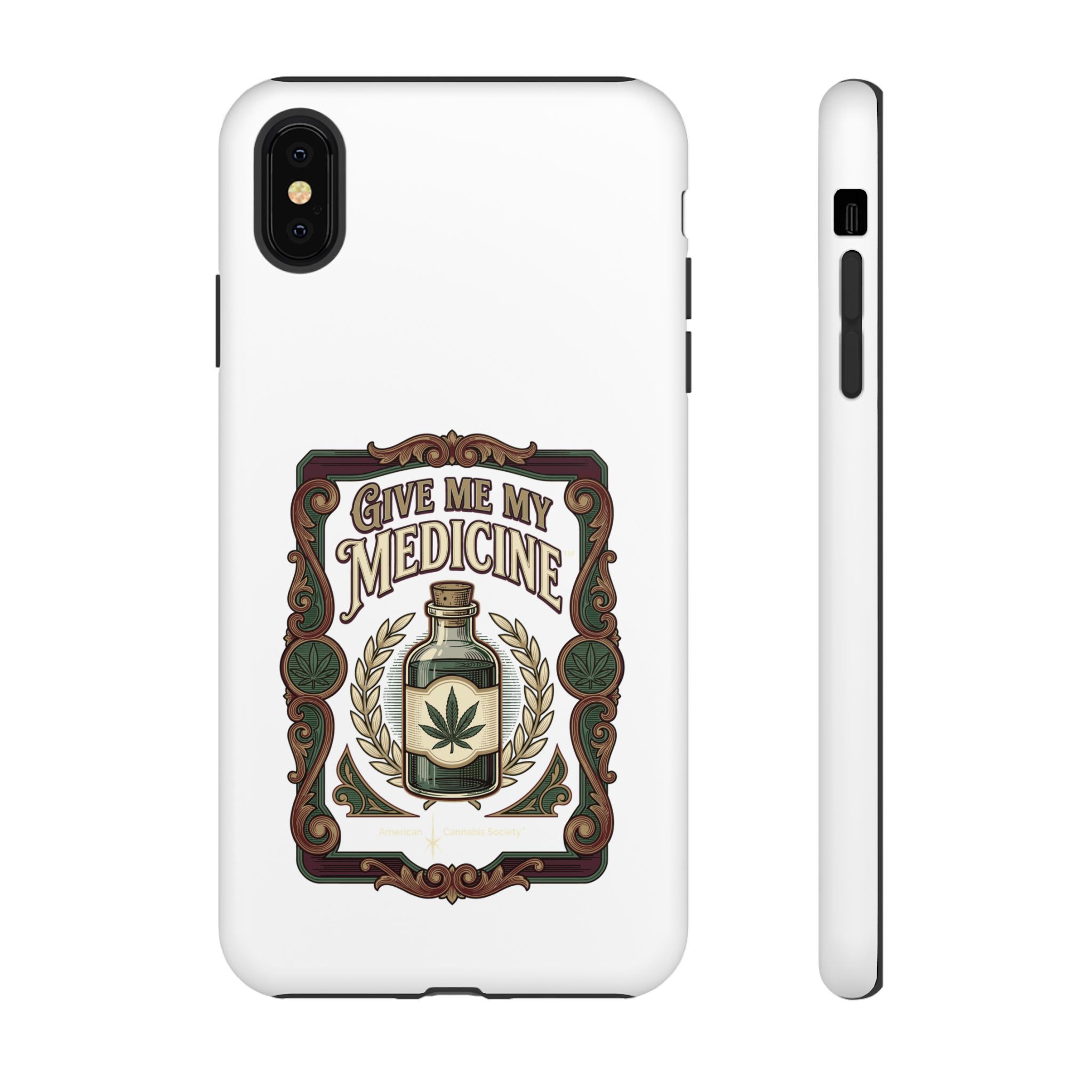 Give Me My Medicine™ Dual-Layer Tough Case – iPhone XS MAX / Matte