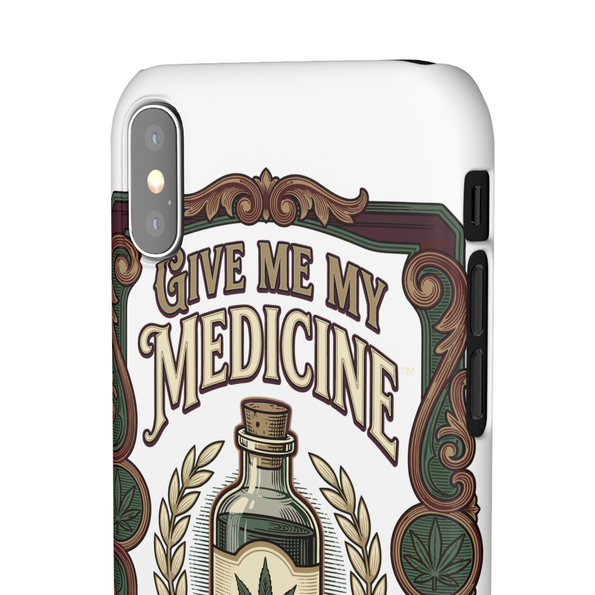 Give Me My Medicine™ Snap Phone Case – iPhone XS – view 2