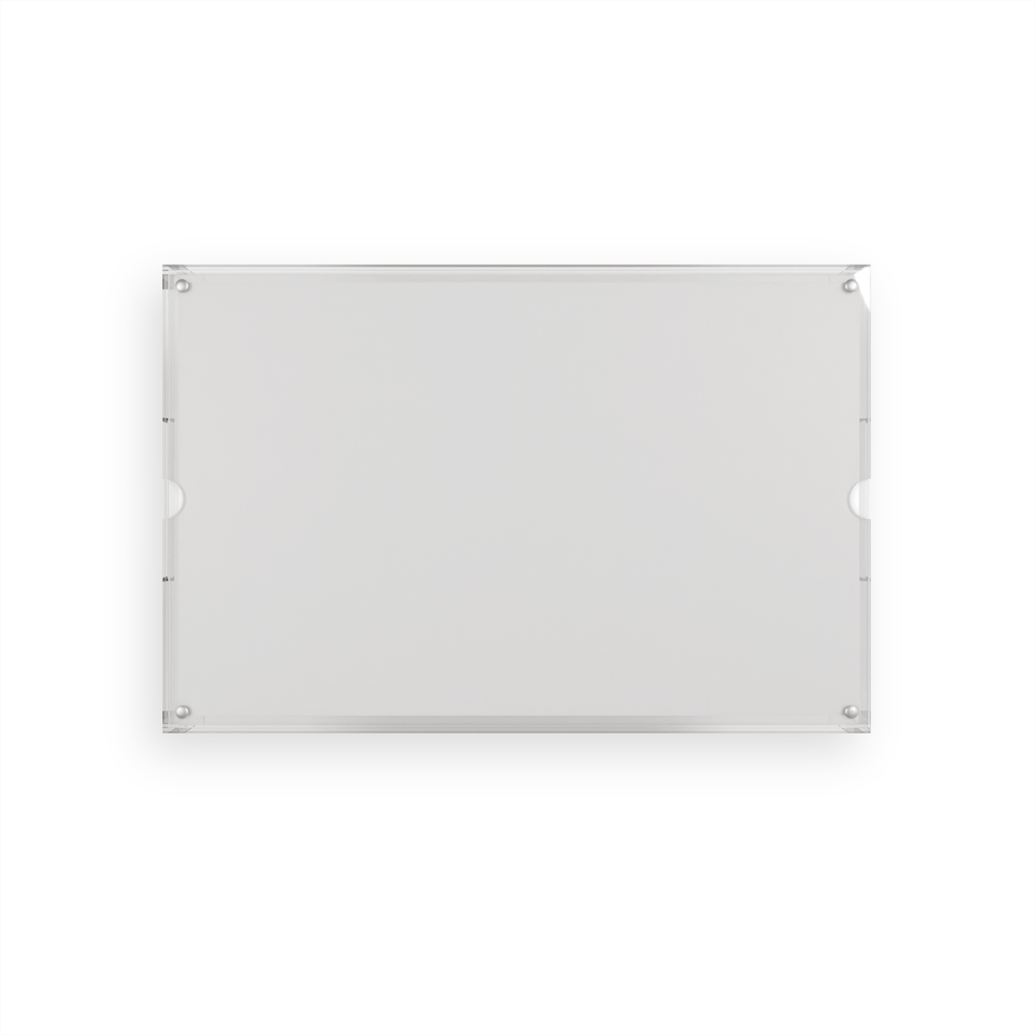 Give Me My Medicine™ Acrylic Serving Tray – Clear – view 2