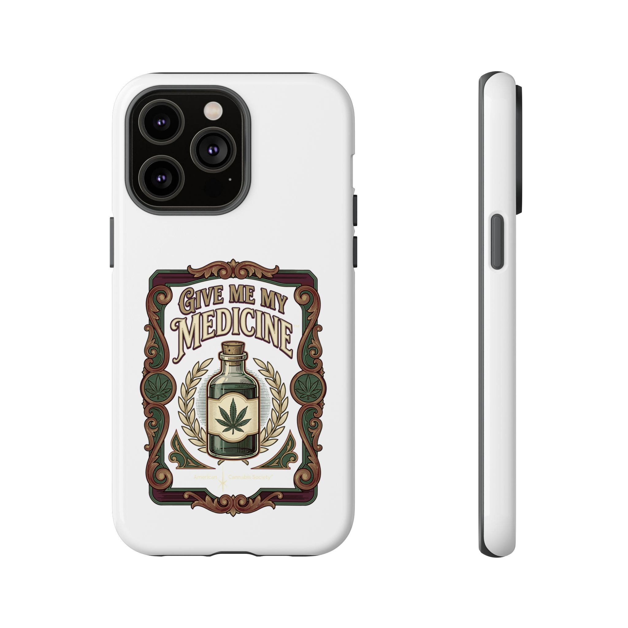 Give Me My Medicine™ Dual-Layer Tough Case – iPhone 14 Pro Max / Glossy