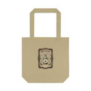 Give Me My Medicine™ Cotton Canvas Tote – Khaki