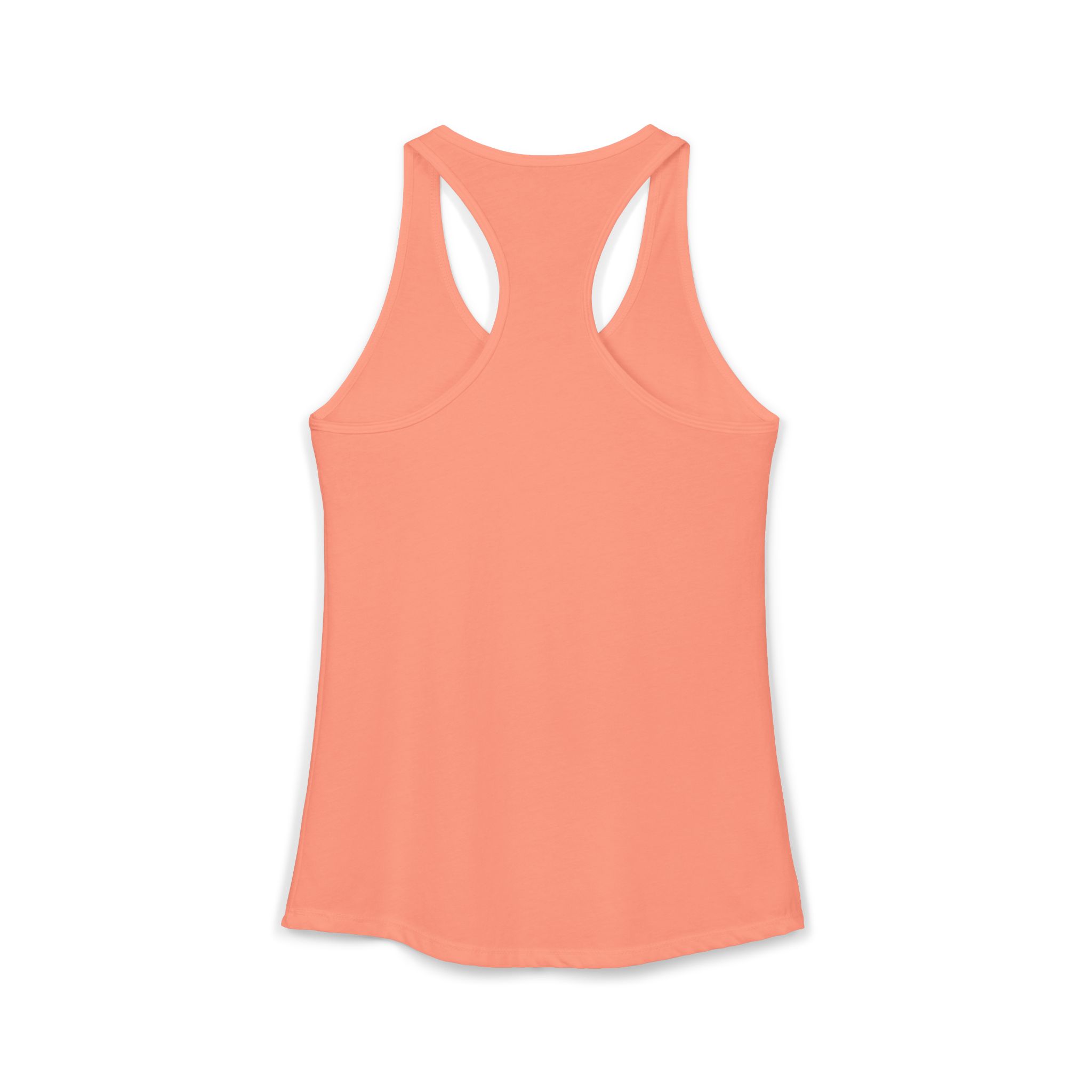 Give Me My Medicine™ Women's Racerback Tank – Solid Light Orange – view 4