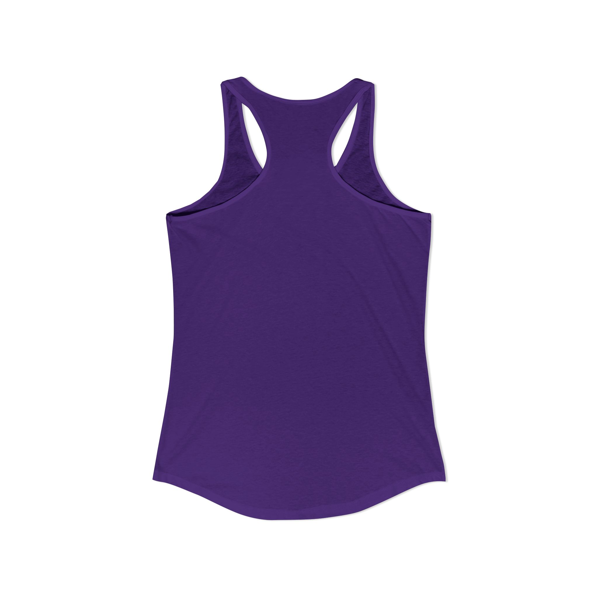 Give Me My Medicine™ Women's Racerback Tank – Solid Purple Rush – view 3