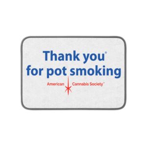 Thank You For Pot Smoking® Kitchen Dish Drying Mat