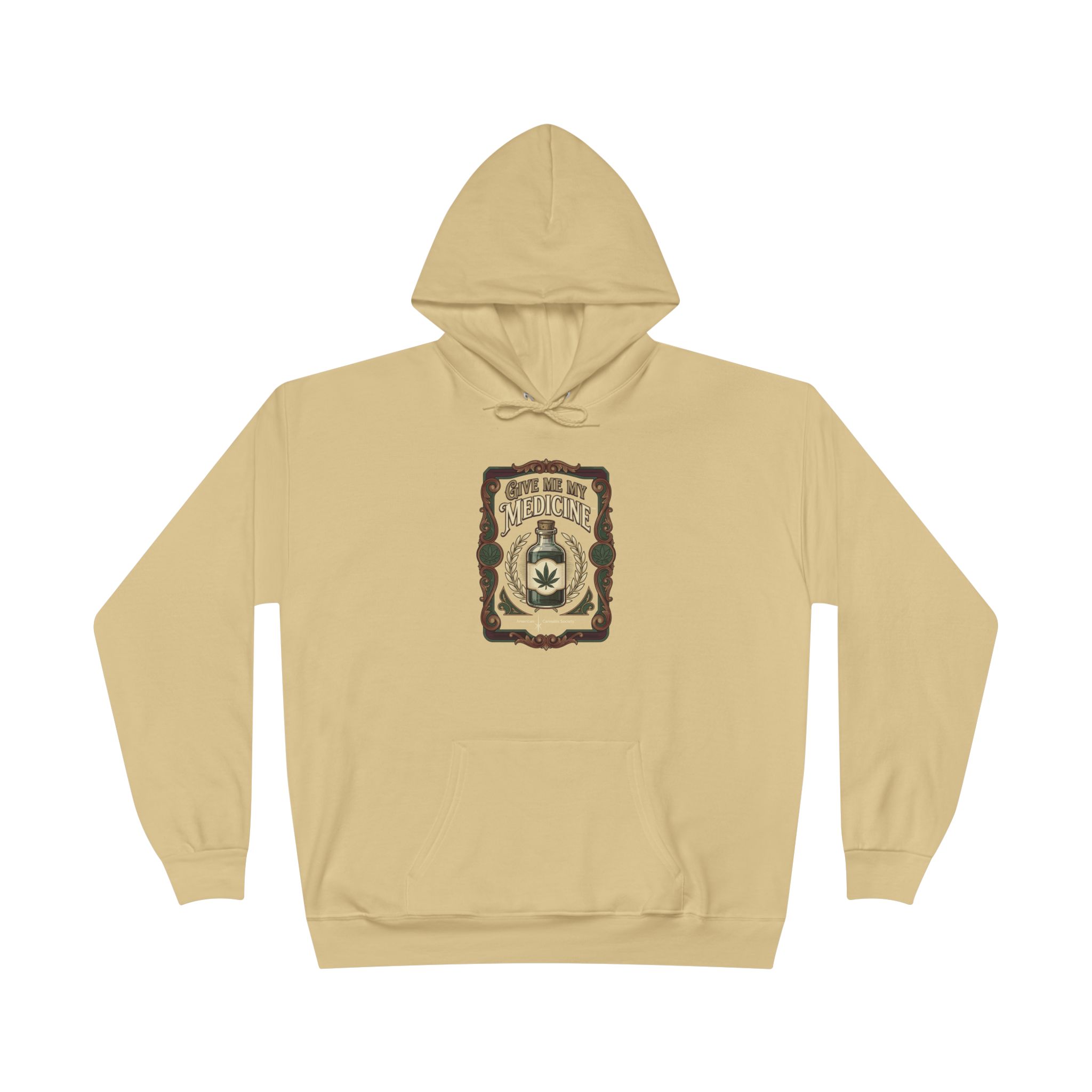 Give Me My Medicine™ Unisex Pullover Hoodie – Athletic Gold