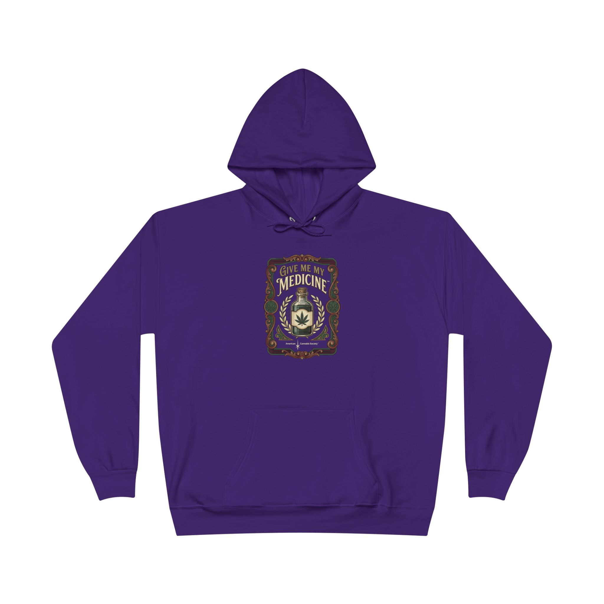 Give Me My Medicine™ Unisex Pullover Hoodie – Athletic Purple