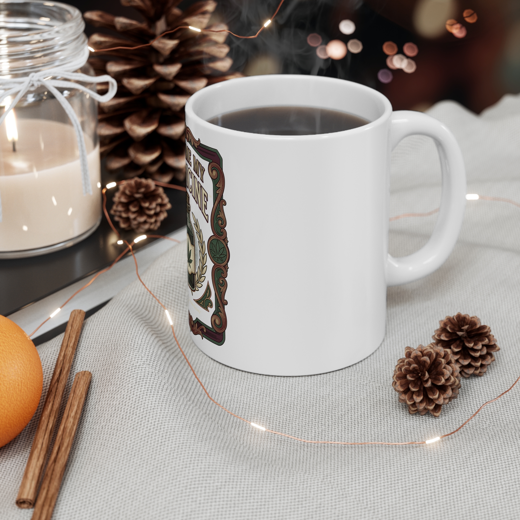 Give Me My Medicine™ Ceramic Mug 11oz – view 4